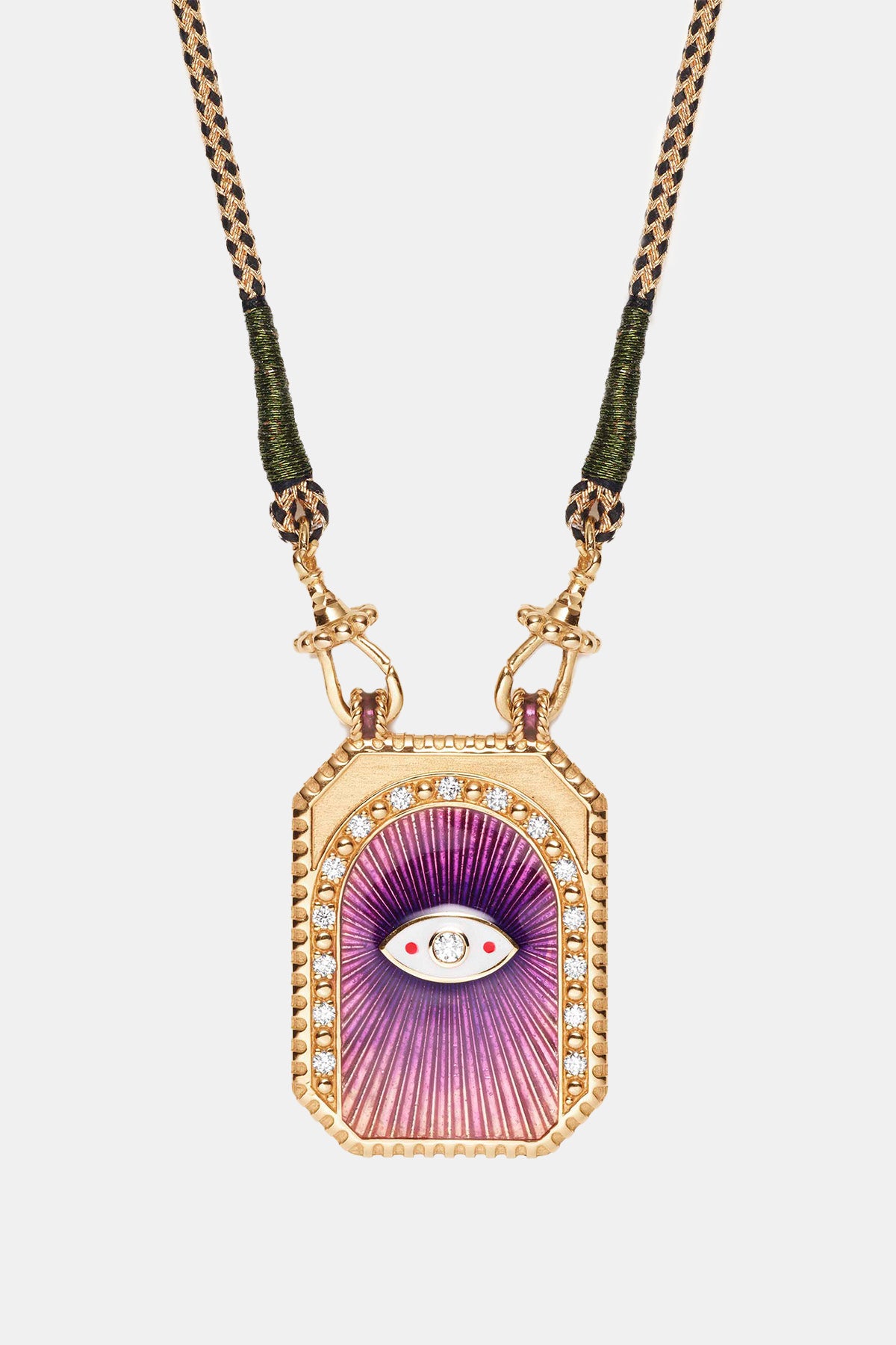 MARIE LICHTENBERG | 18K GOLD EYE PROTECT SCAPULAR