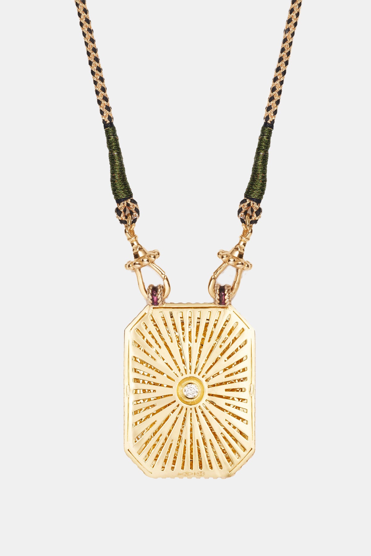 MARIE LICHTENBERG | 18K GOLD EYE PROTECT SCAPULAR