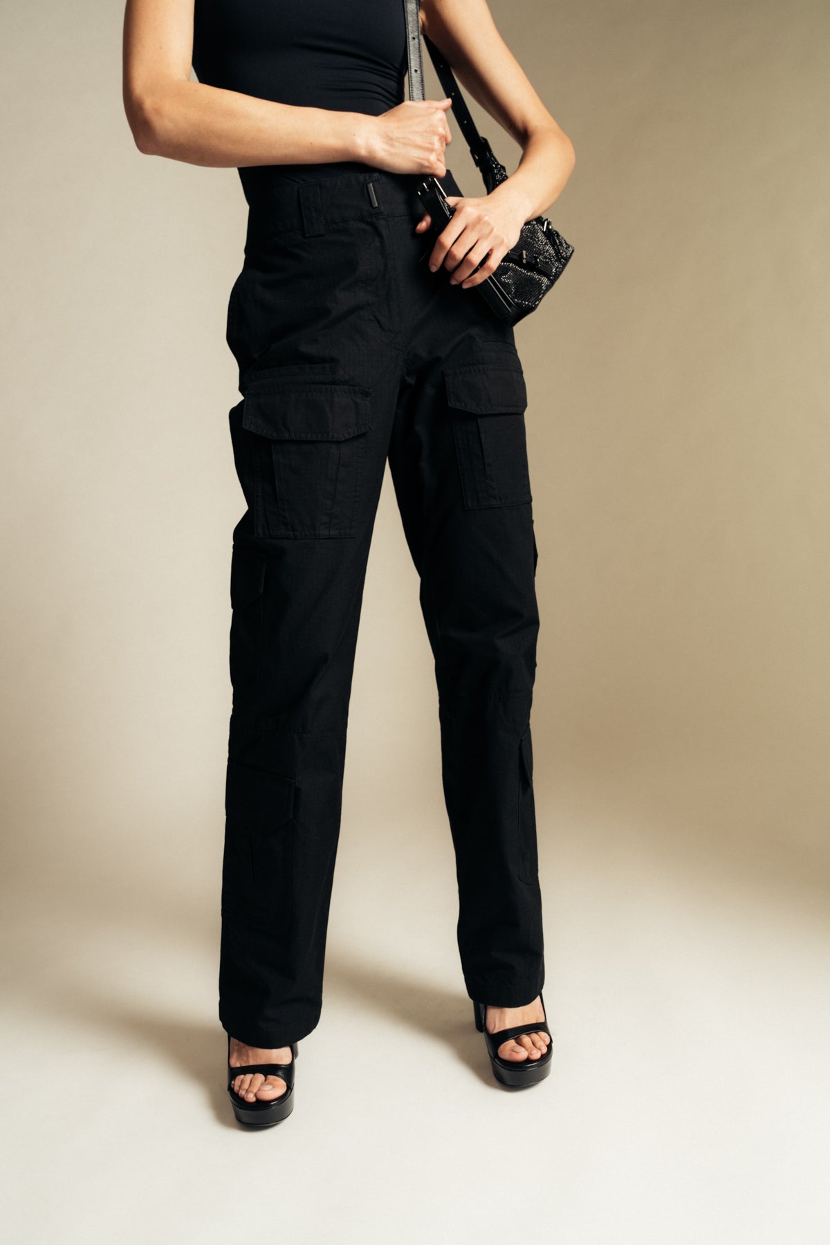 GIVENCHY | BOOTCUT CARGO TROUSERS