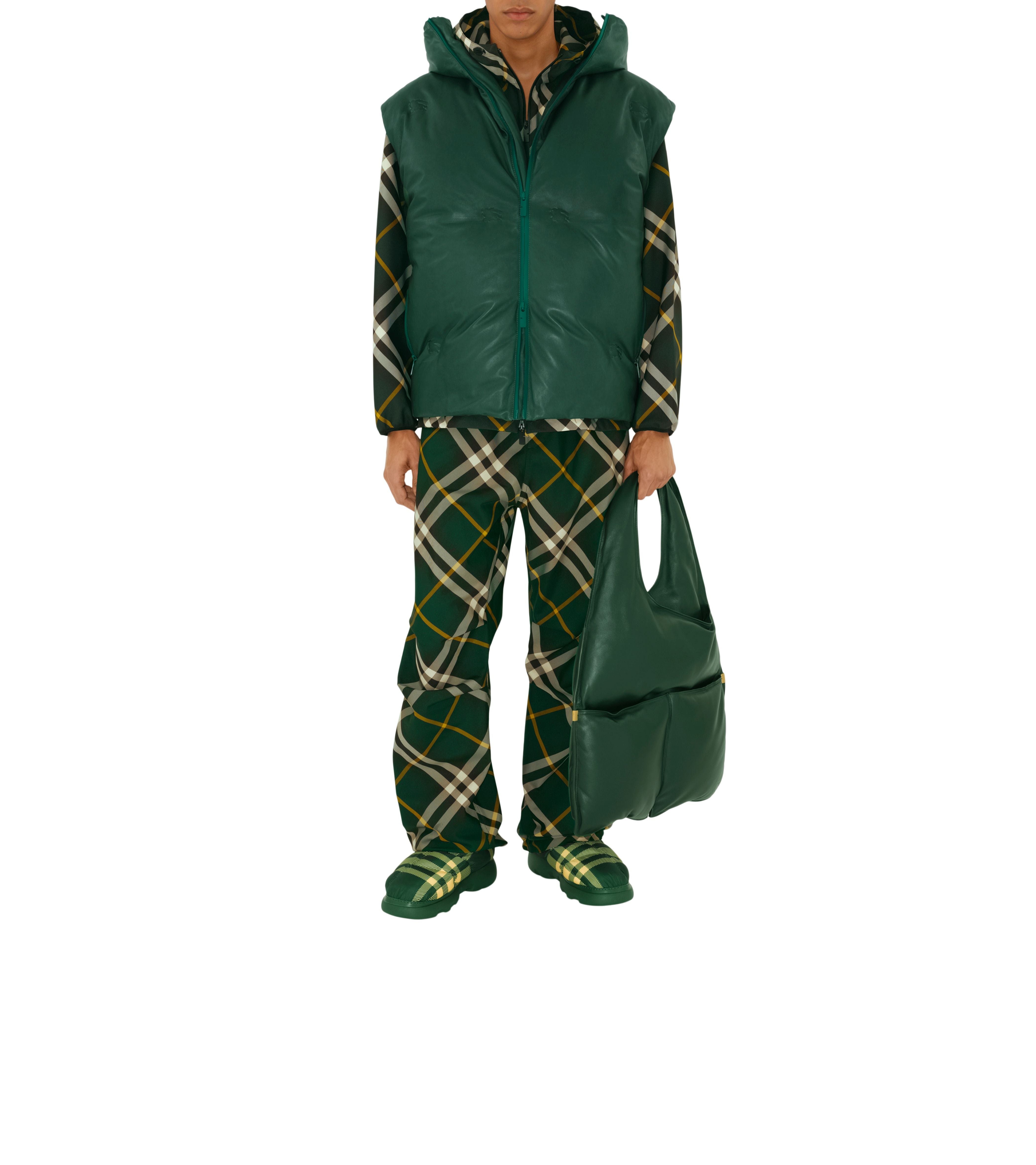 BURBERRY | CHECK TROUSERS