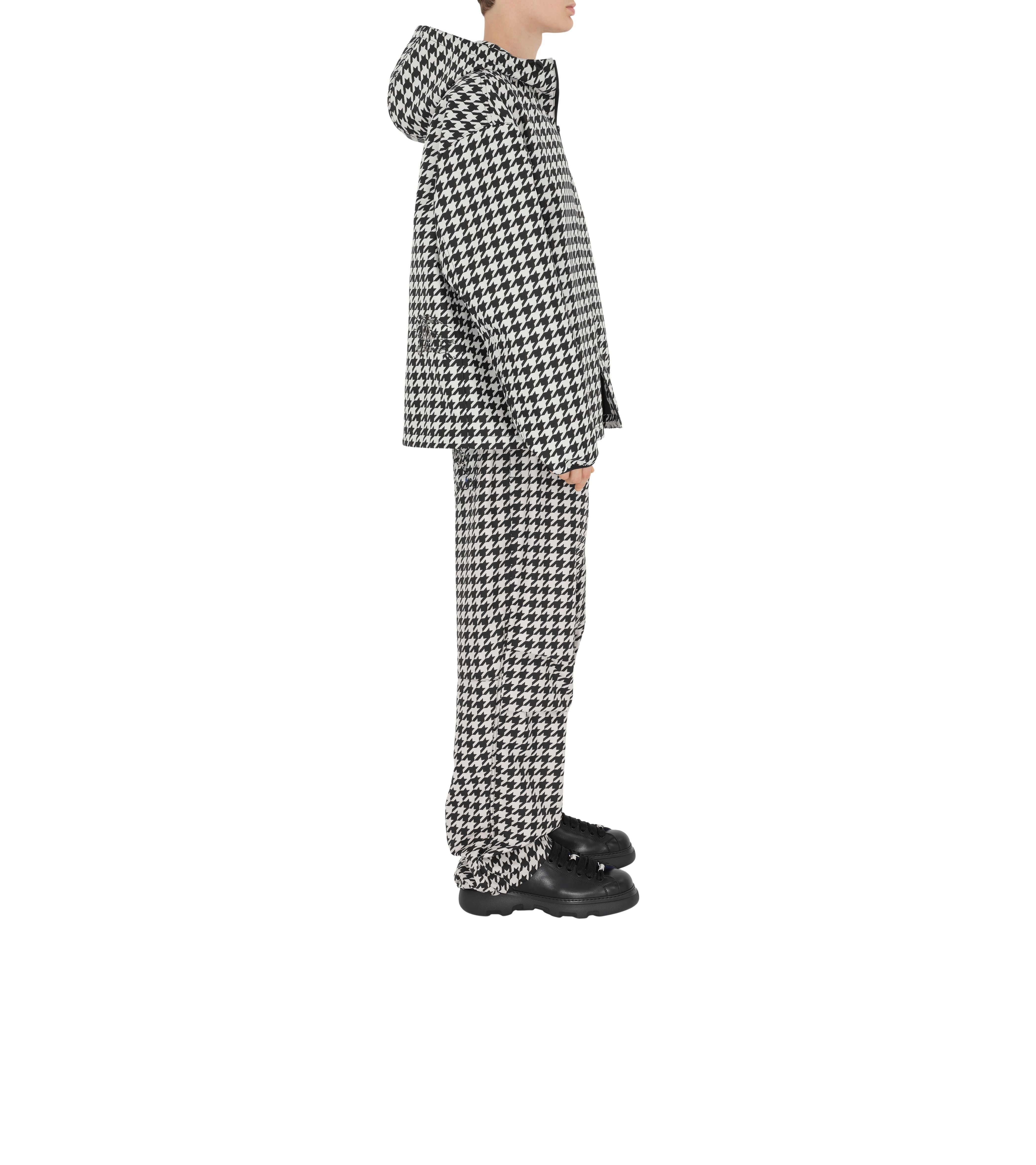 BURBERRY | HOUNDSTOOTH CARGO TROUSERS