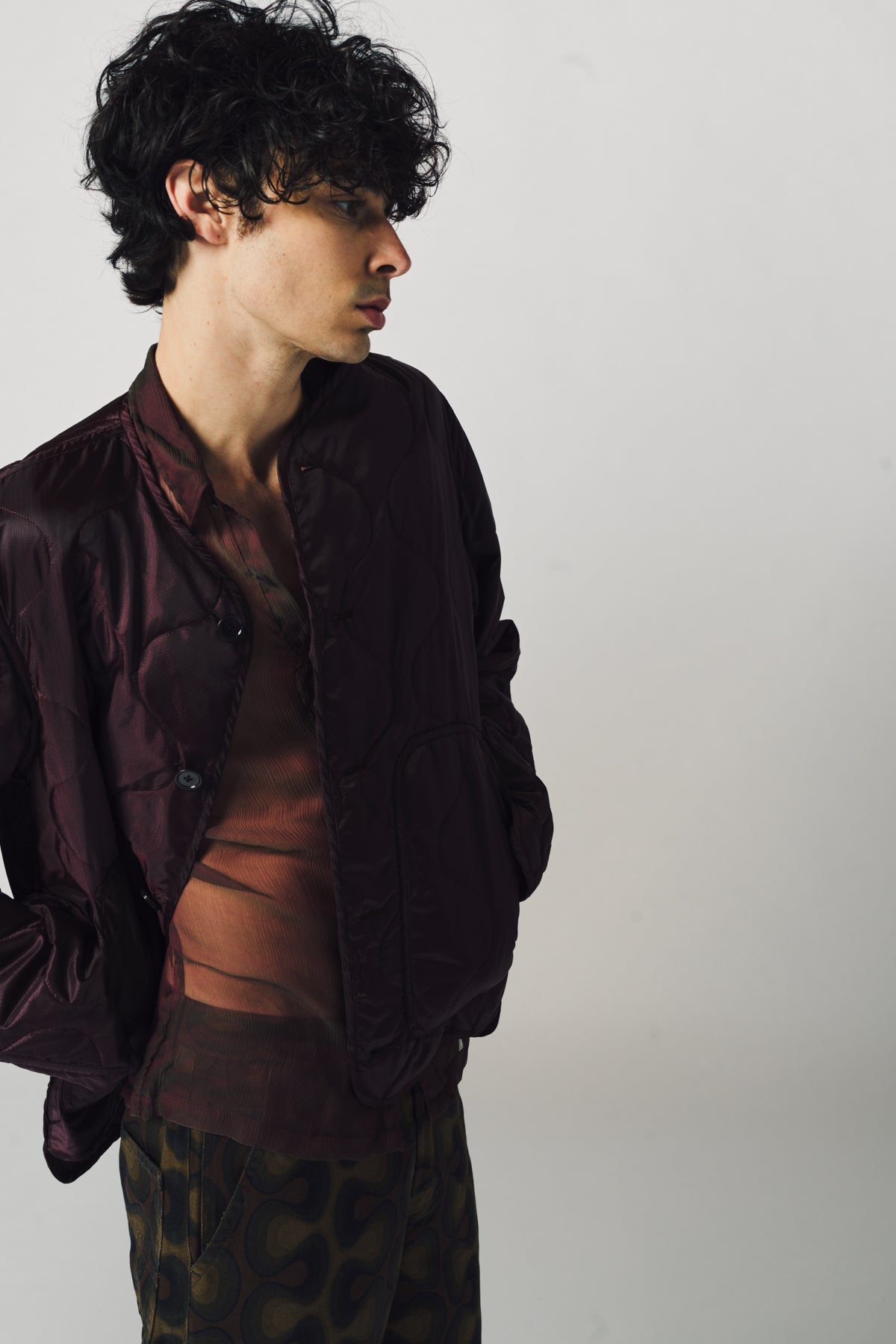 DRIES VAN NOTEN | QUILTED JACKET - MAXFIELD LA