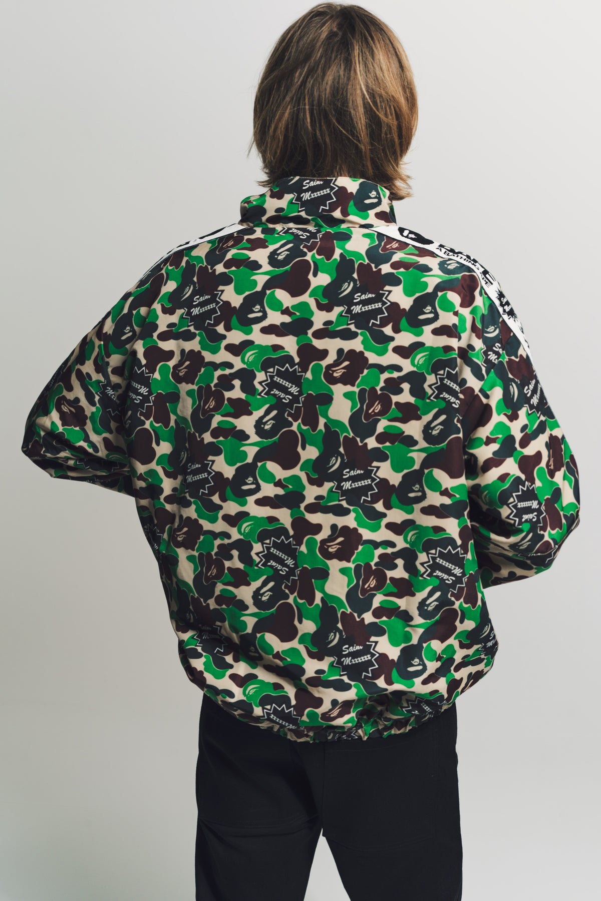 SAINT MICHAEL | ST APE TRACK JACKET - MAXFIELD LA