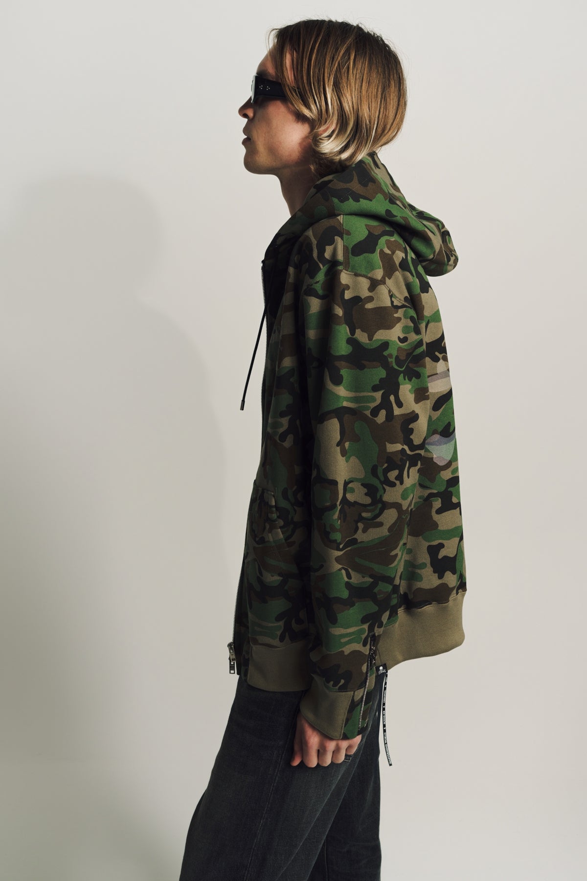 MASTERMIND | CAMO ZIP-UP HOODIE