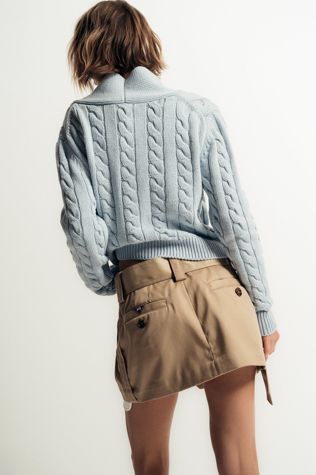 MERYLL ROGGE | SHRUNKEN CARDIGAN - MAXFIELD LA