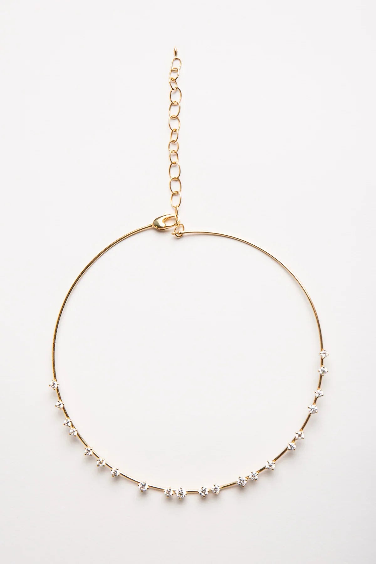 MATTIA CIELO | YELLOW GOLD DIAMOND NECKLACE