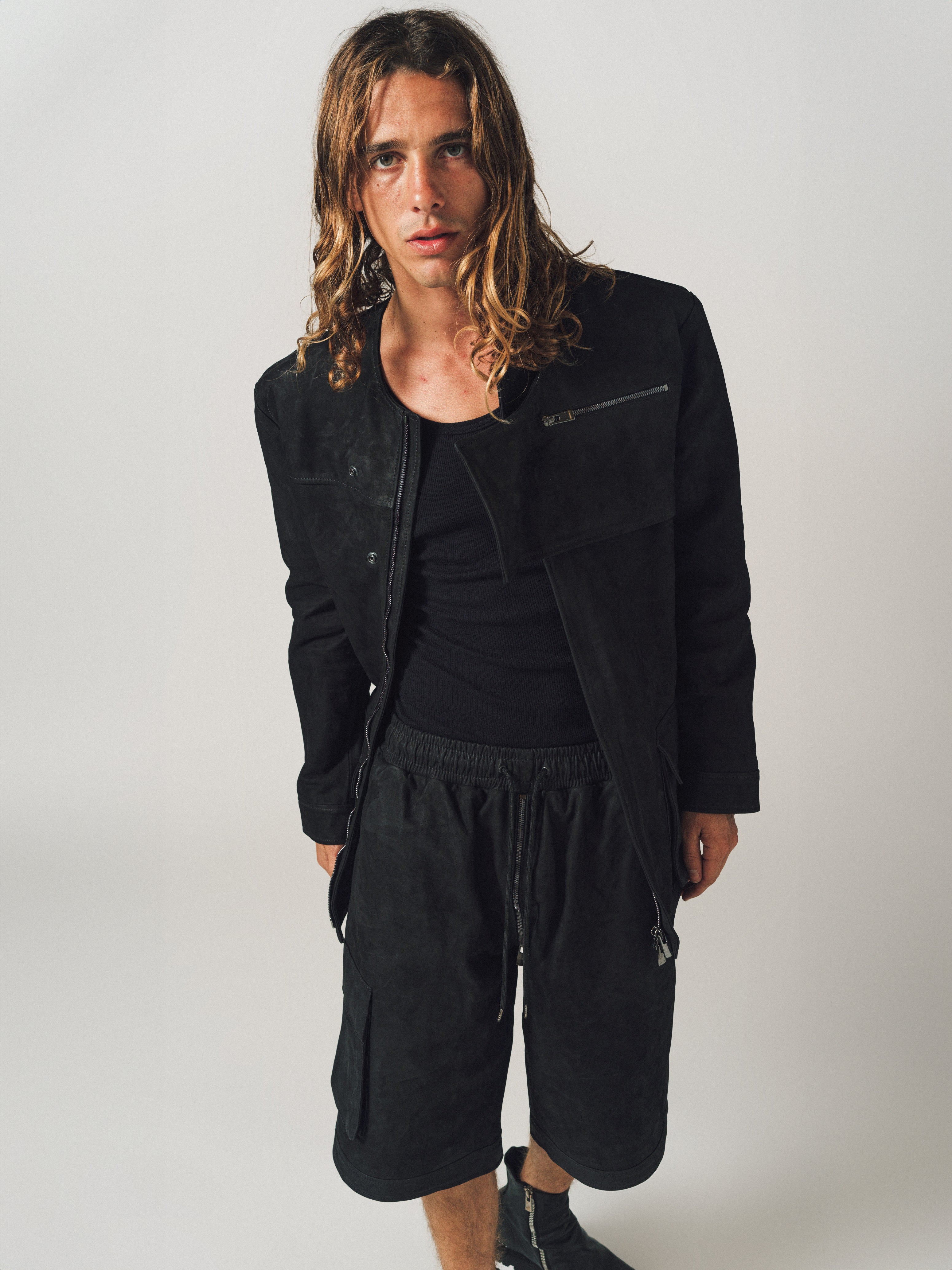 GUIDI | VINTAGE HORSE LEATHER DOUBLE POCKET JACKET - MAXFIELD LA