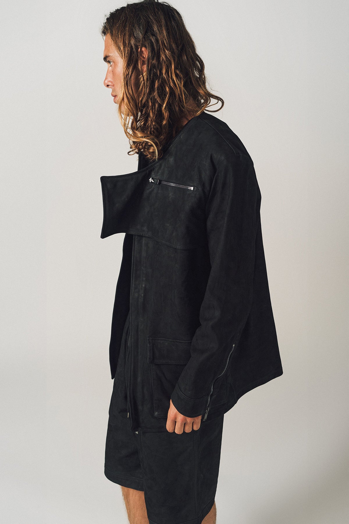 GUIDI | VINTAGE HORSE LEATHER DOUBLE POCKET JACKET