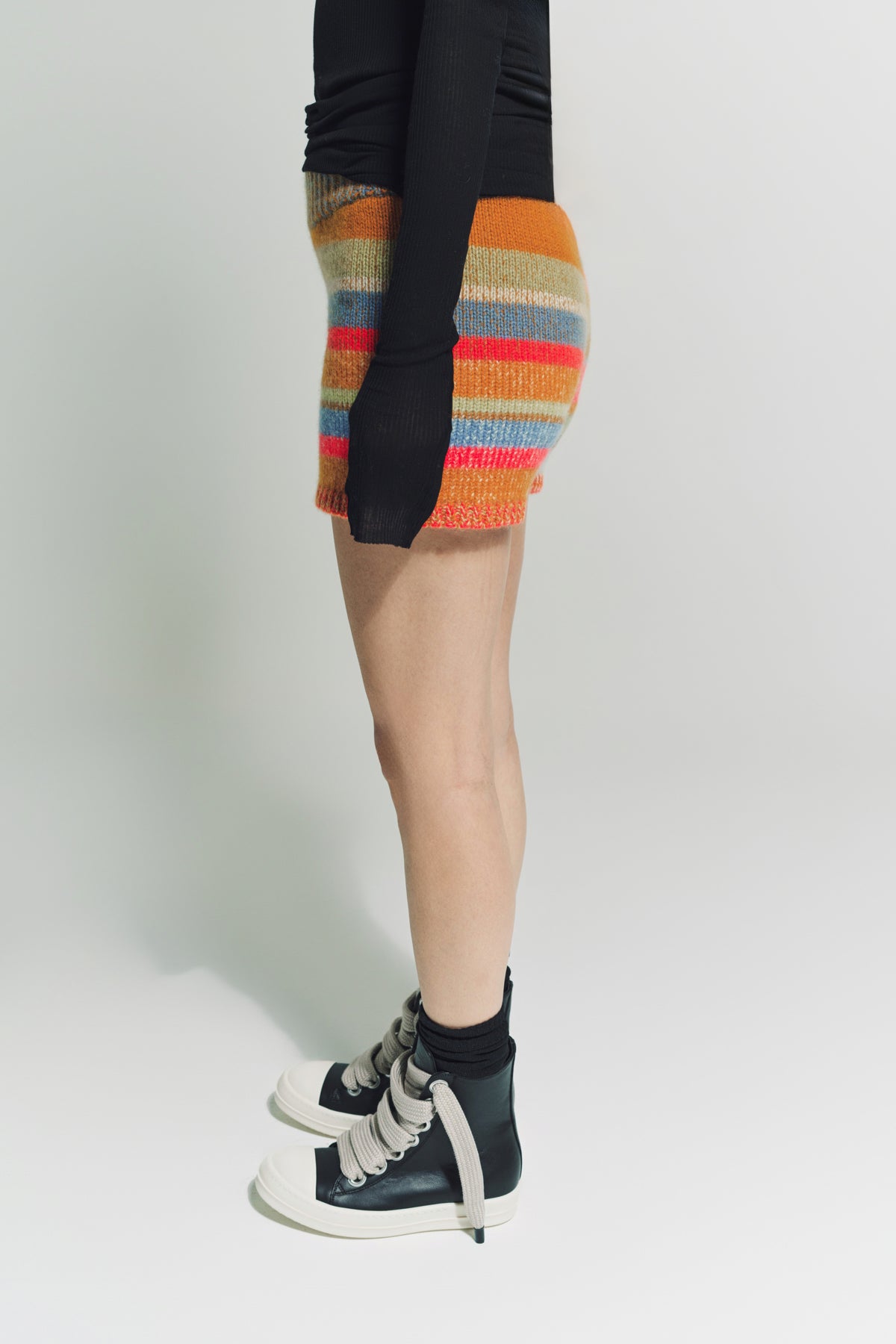 THE ELDER STATESMAN | STRIPE SUPER SOFT SHORTS - MAXFIELD LA