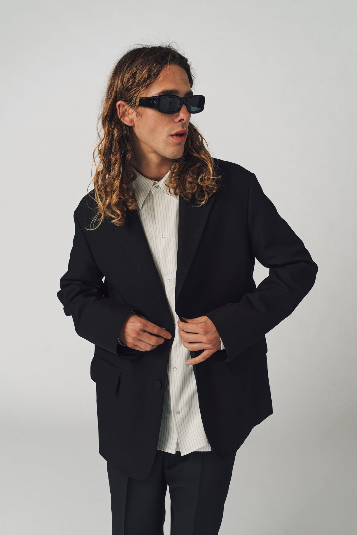 LANVIN | DECONSTRUCTED JACKET - MAXFIELD LA