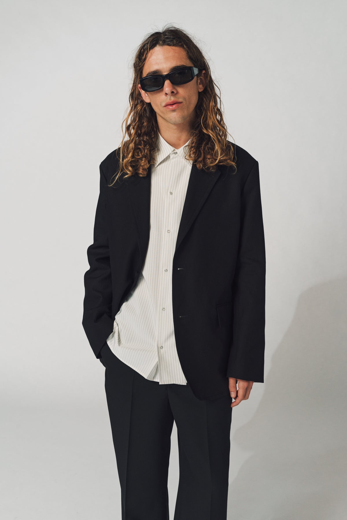 LANVIN | DECONSTRUCTED JACKET - MAXFIELD LA