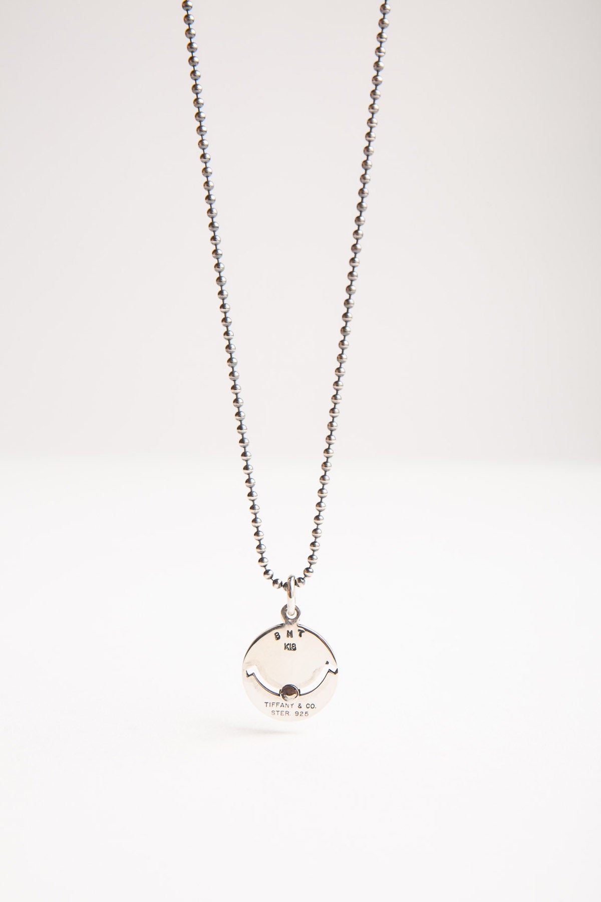 BLIND MAN TOGS | 18K YELLOW GOLD & SILVER TIFFANY&CO L.A.M.F. NECKLACE