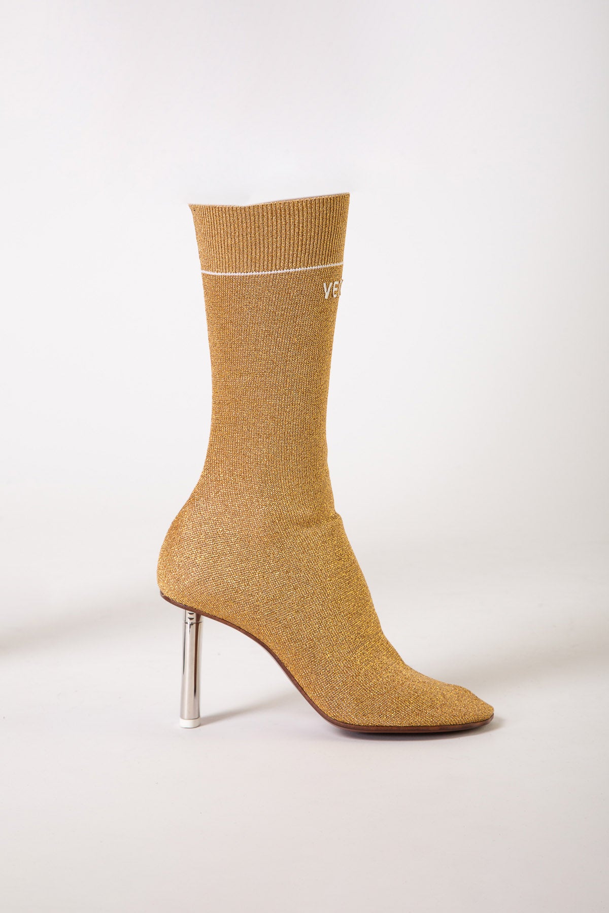 VETEMENTS | LUREX SOCK BOOTS - MAXFIELD LA