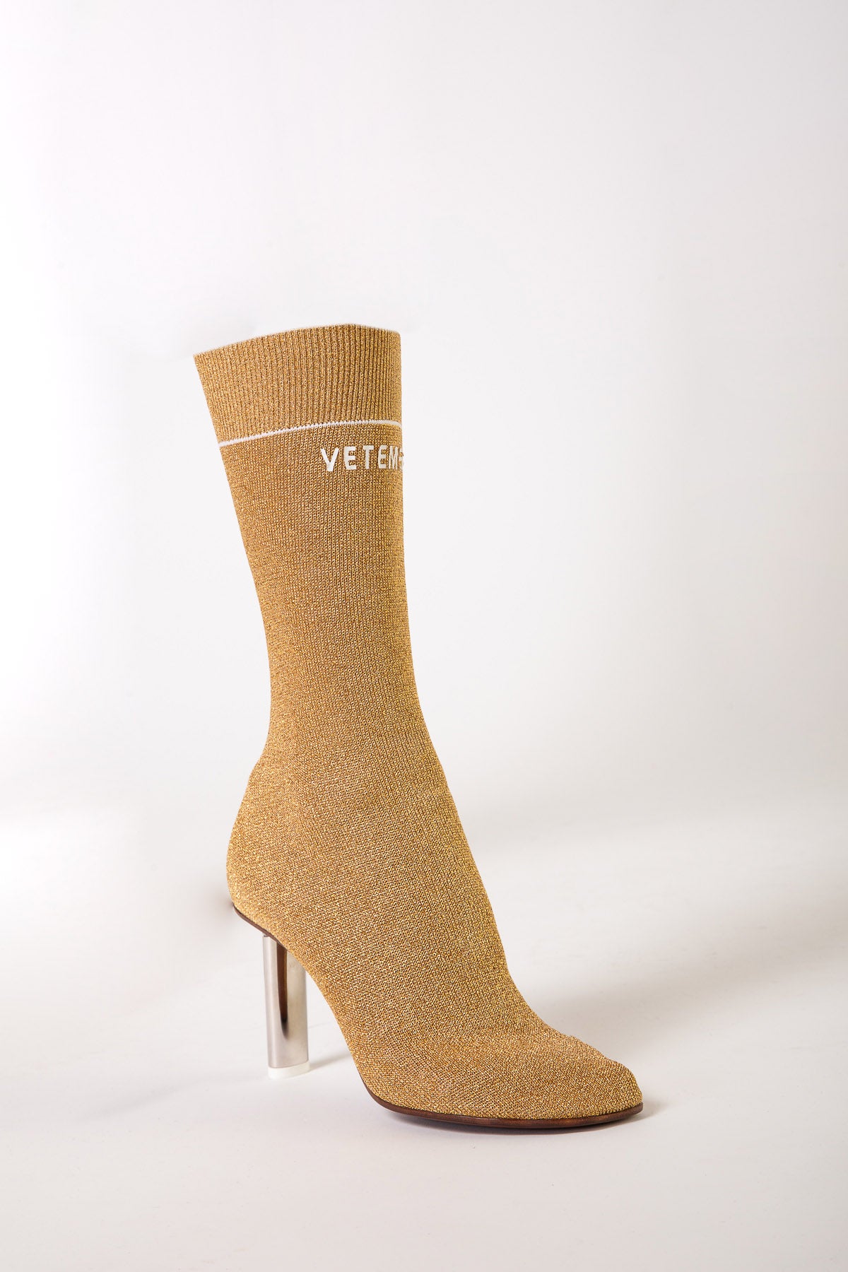 VETEMENTS | LUREX SOCK BOOTS - MAXFIELD LA