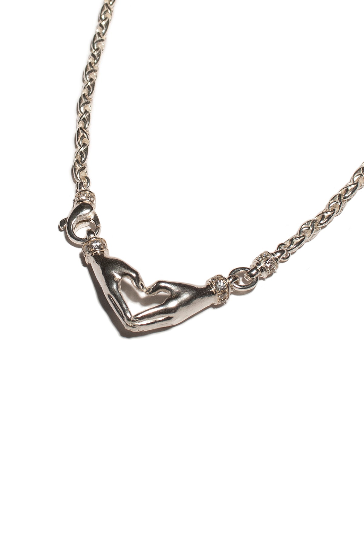 J & F | MY HEART AURORA S DIAMOND NECKLACE