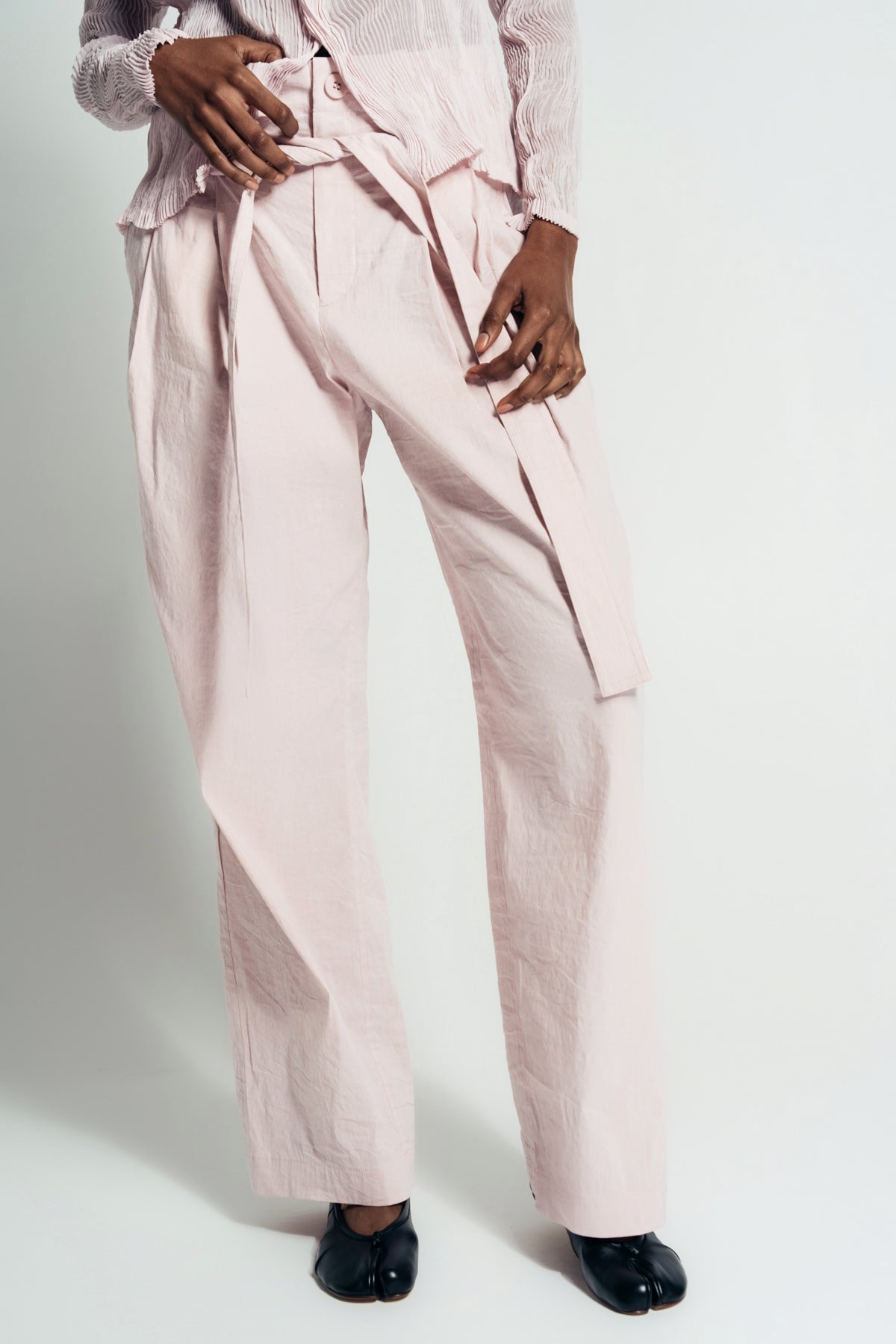 ISSEY MIYAKE | SHAPED MEMBRANE PANTS