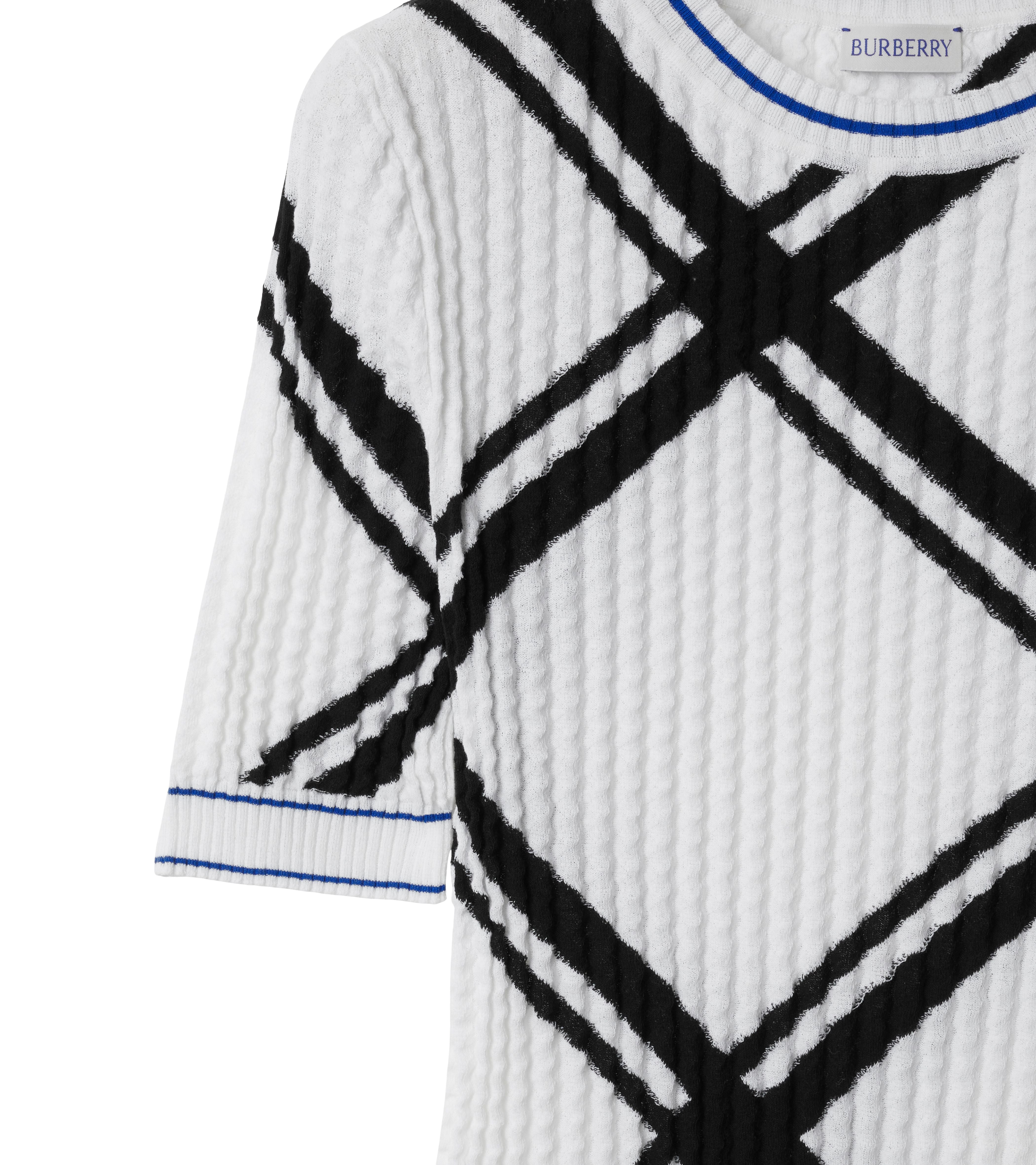BURBERRY | CHECK COTTON TOP - MAXFIELD LA