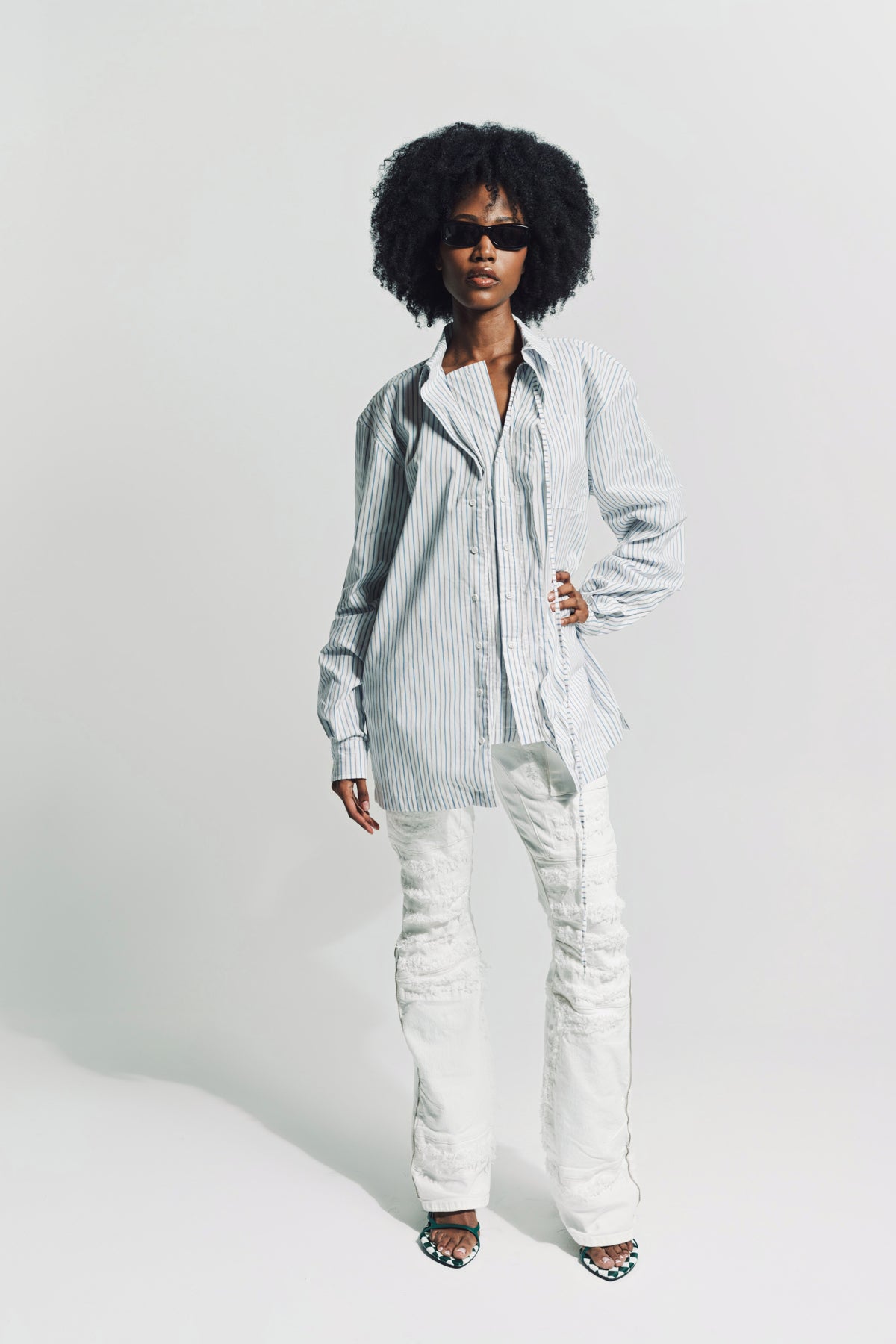 OTTOLINGER | CARGO DENIM JEANS - MAXFIELD LA