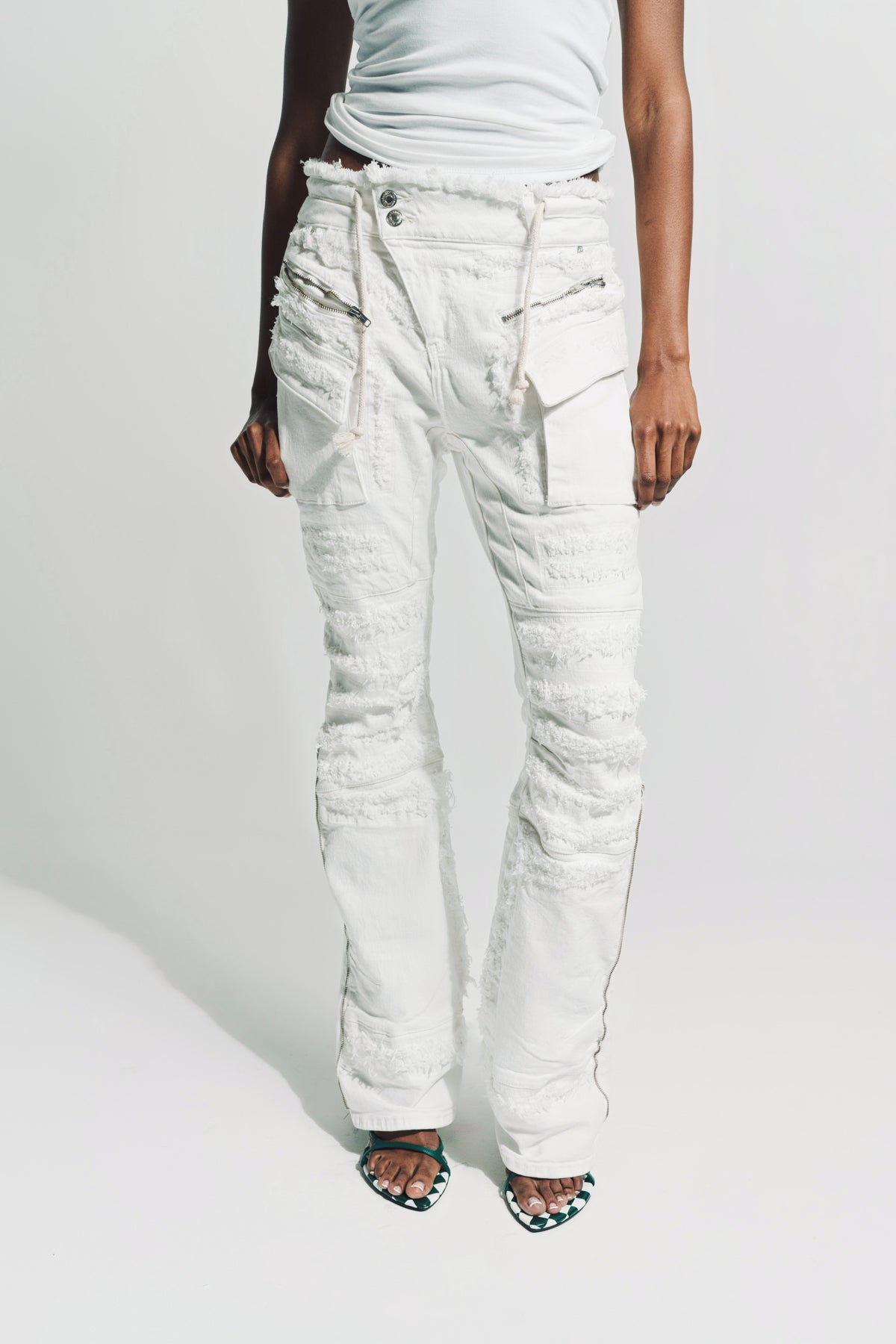 OTTOLINGER | CARGO DENIM JEANS - MAXFIELD LA