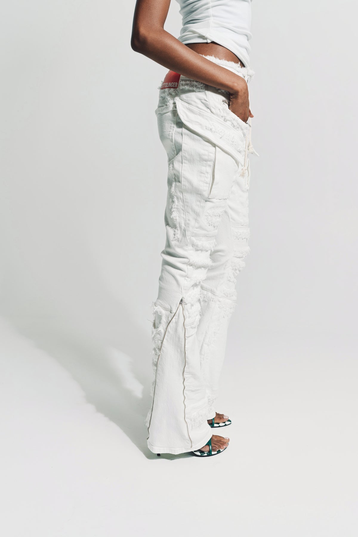OTTOLINGER | CARGO DENIM JEANS - MAXFIELD LA