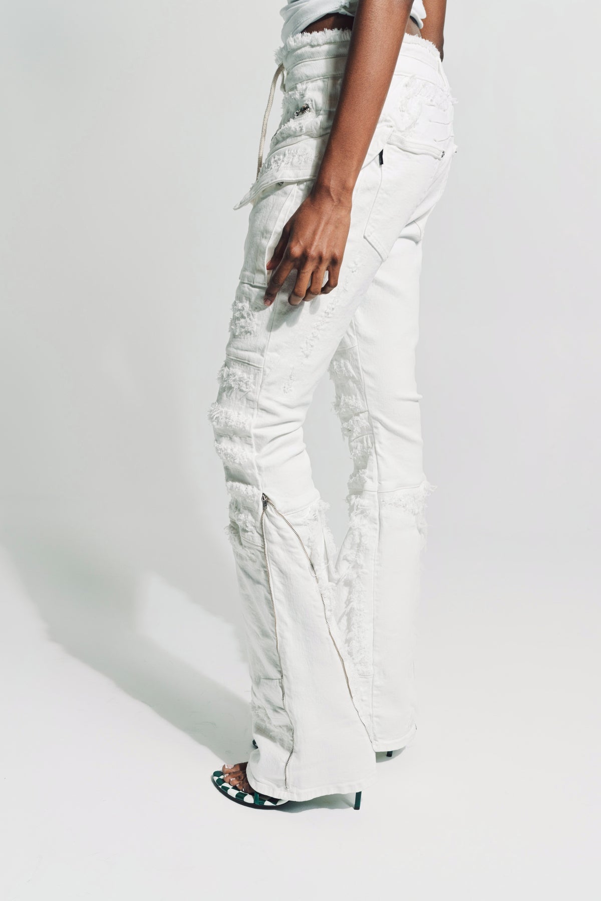 OTTOLINGER | CARGO DENIM JEANS - MAXFIELD LA