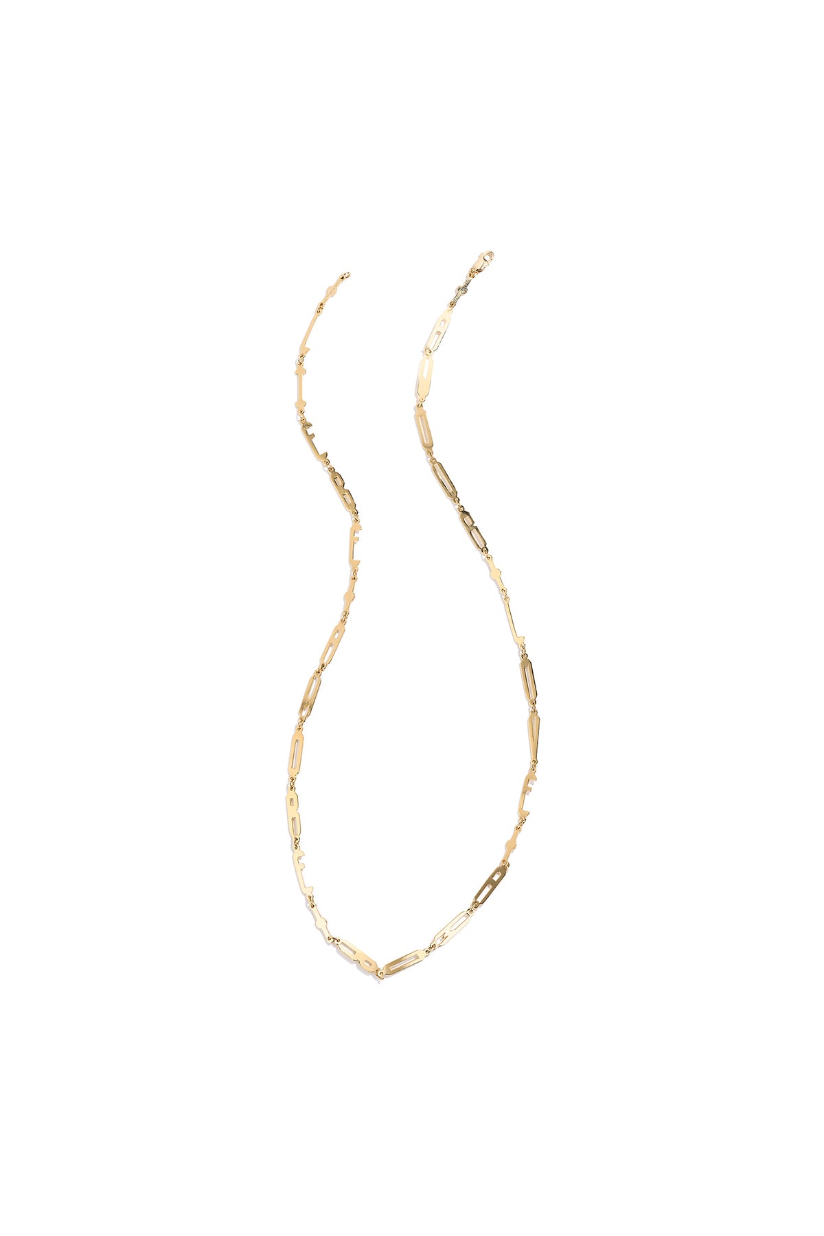 RENATO CIPULLO | 18K AMORE LETTER A CHAIN