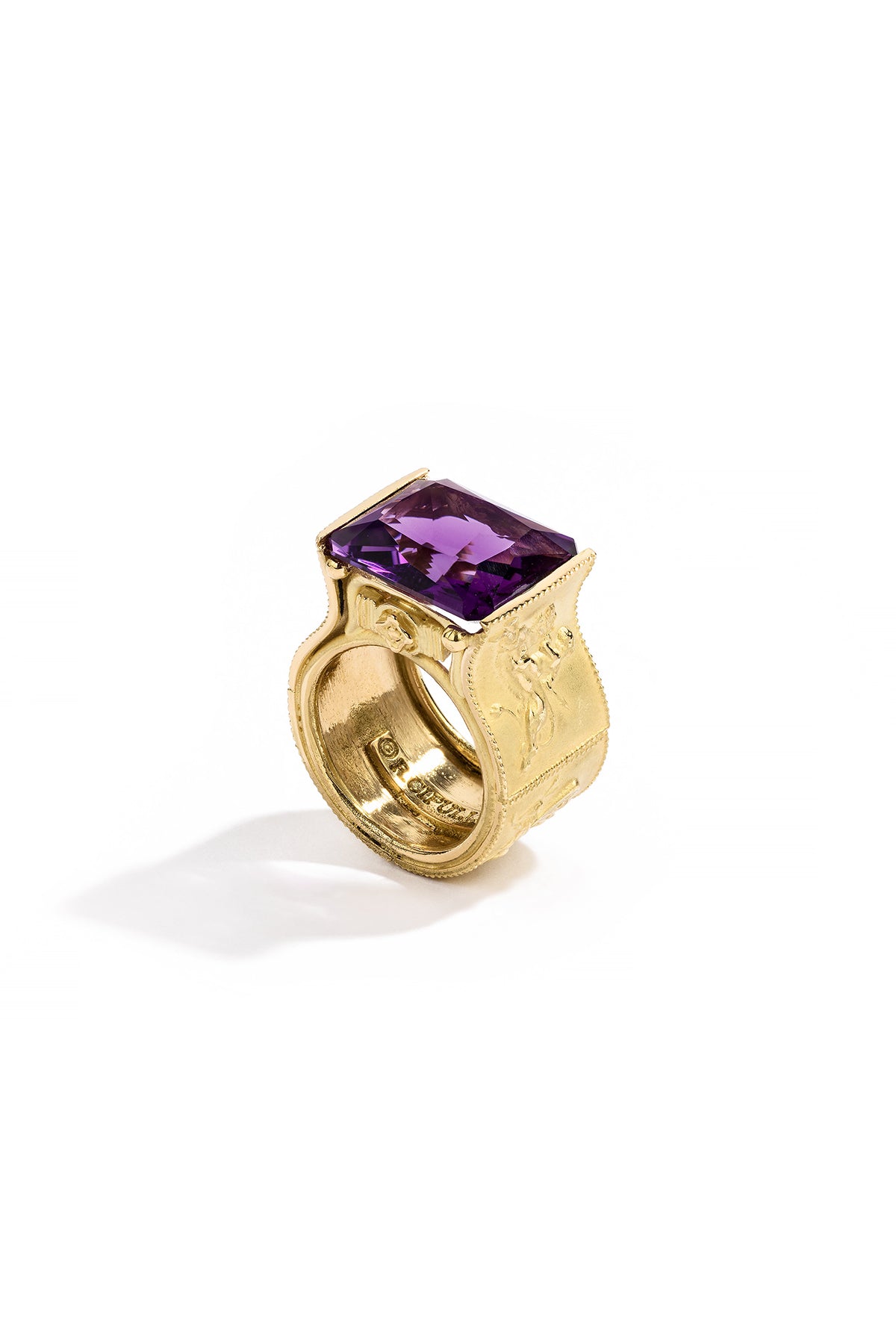 RENATO CIPULLO | 18K AMETHYST ROMANTICA RING