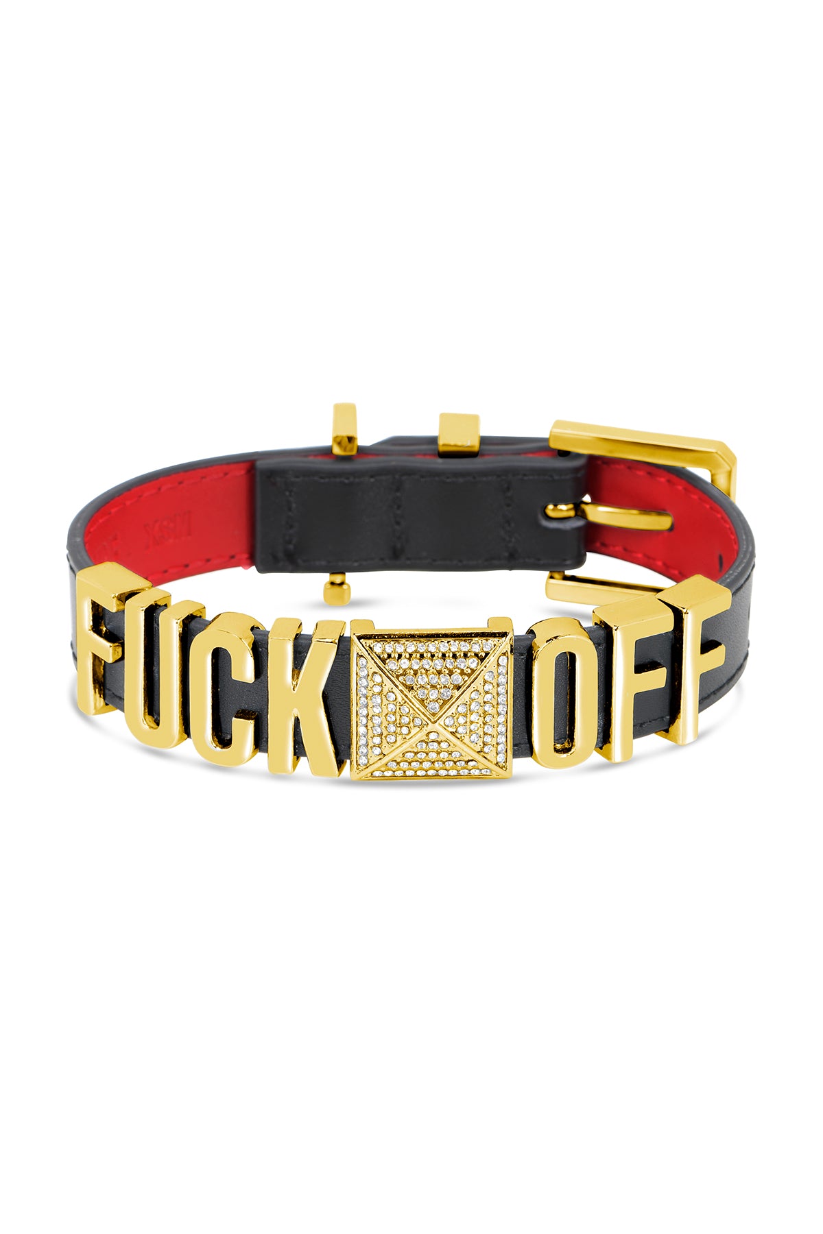 BOOTZY COUTURE | FUCK OFF 18MM COLLAR - MAXFIELD LA
