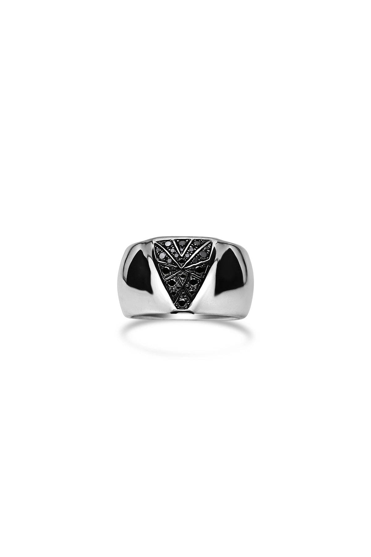 JOVANA DJURIC | BLACK DIAMOND GUARDIAN RING - MAXFIELD LA