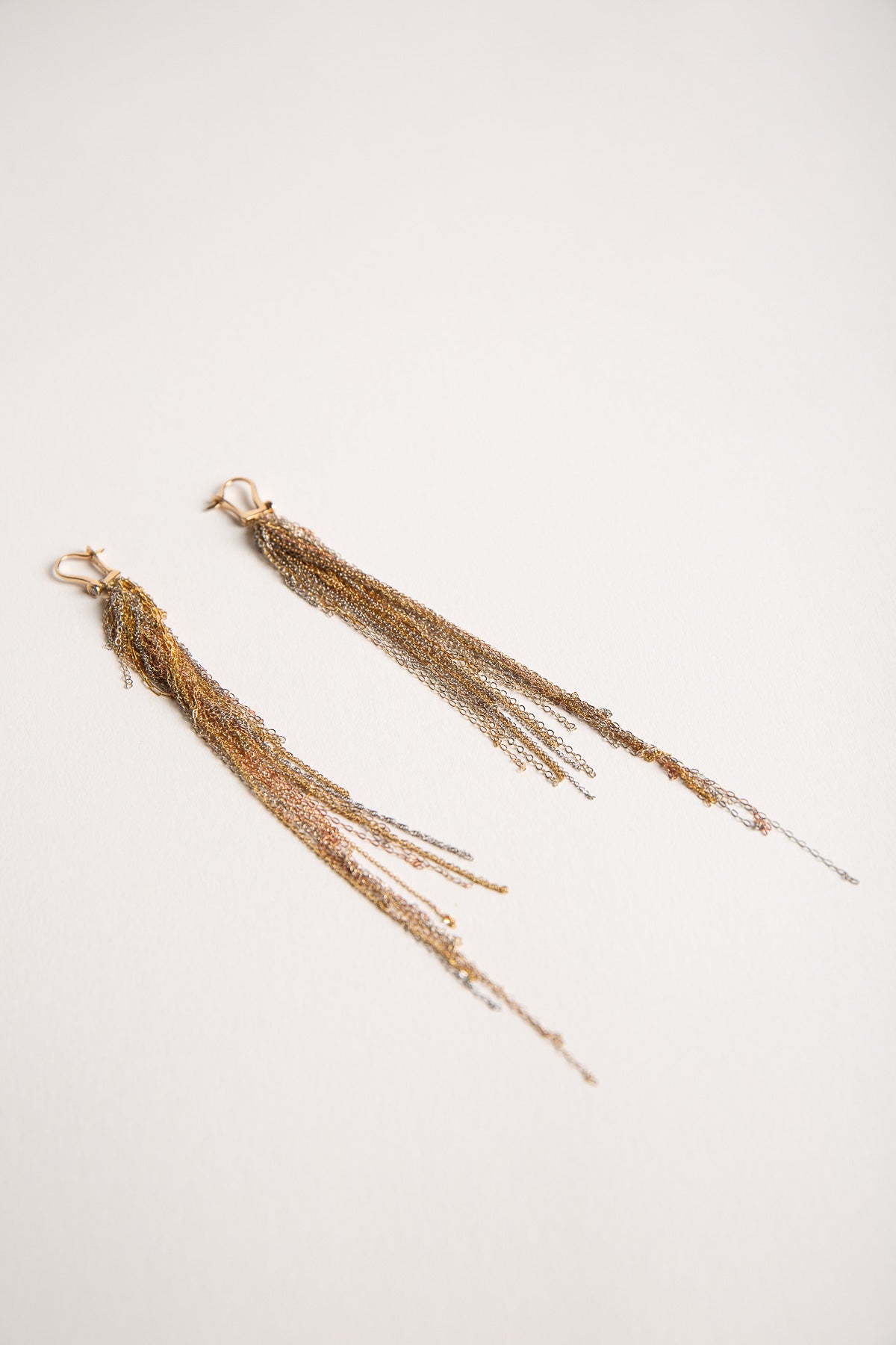 MARTIN BERNSTEIN | GOLD DIAMOND CHAIN EARRINGS - MAXFIELD LA