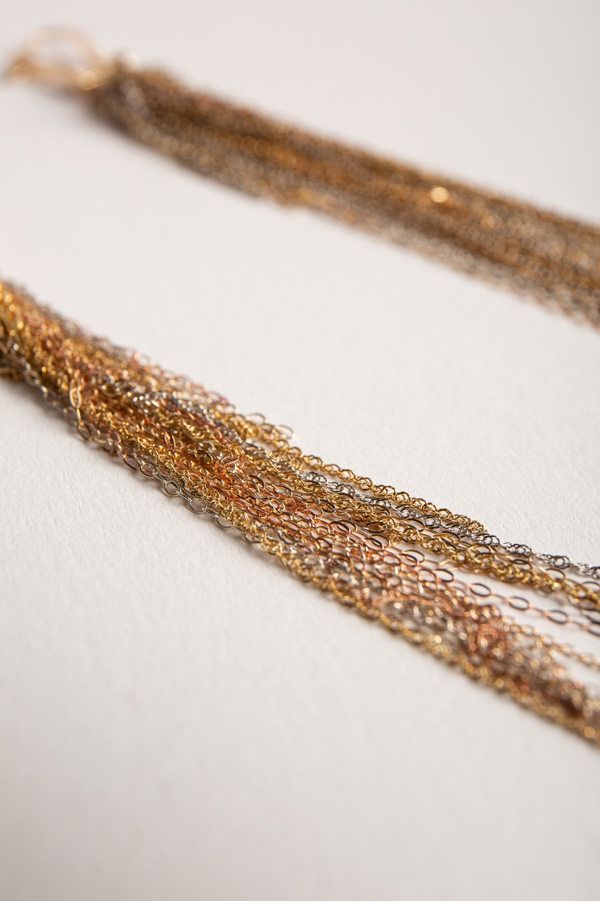 MARTIN BERNSTEIN | GOLD DIAMOND CHAIN EARRINGS - MAXFIELD LA