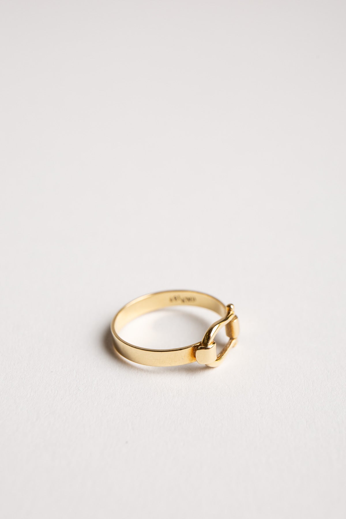 GUCCI | VINTAGE STIRRUP RING