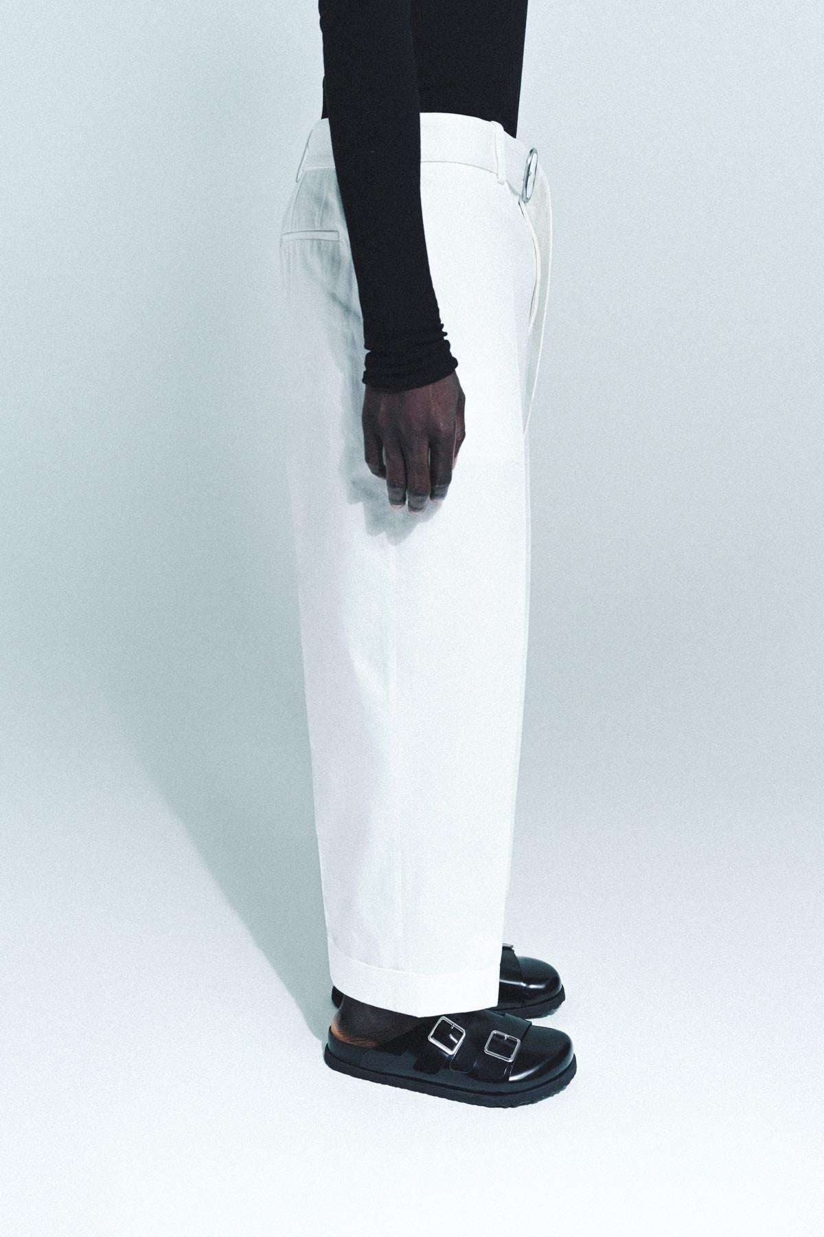 JIL SANDER | BELTED TROUSERS - MAXFIELD LA