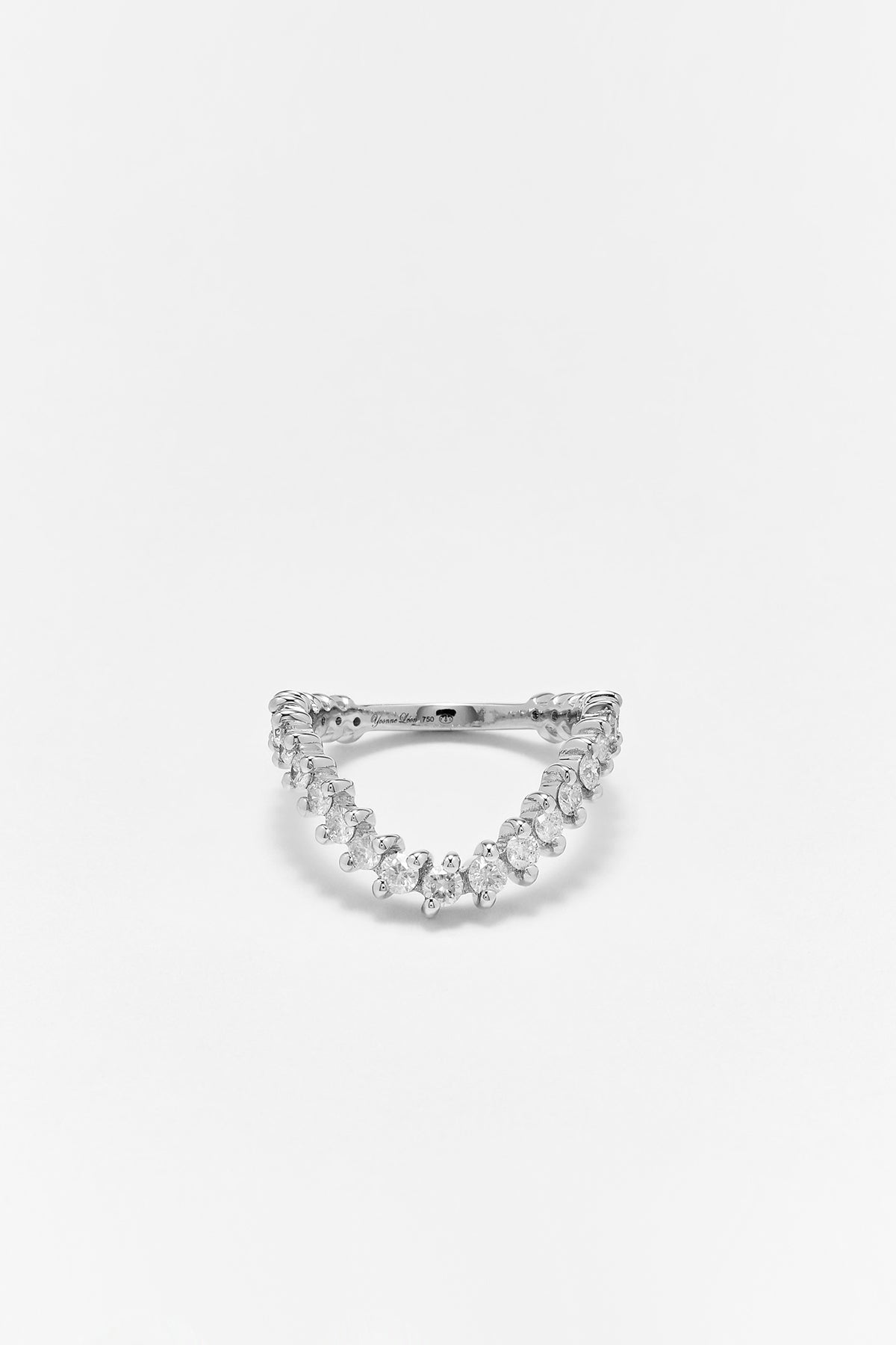 YVONNE LÉON | DIAMOND WAVE RING - MAXFIELD LA