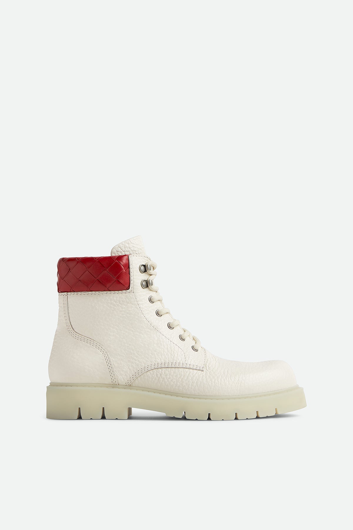 BOTTEGA VENETA | HADDOCK LACE-UP ANKLE BOOTS - MAXFIELD LA