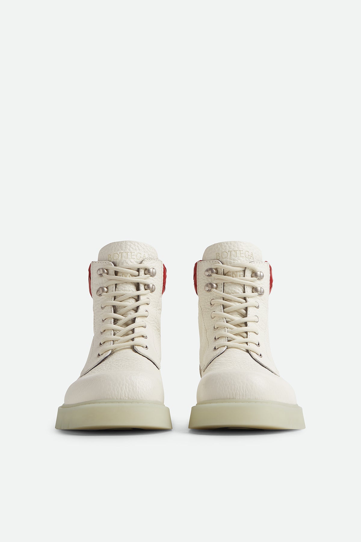 BOTTEGA VENETA | HADDOCK LACE-UP ANKLE BOOTS - MAXFIELD LA