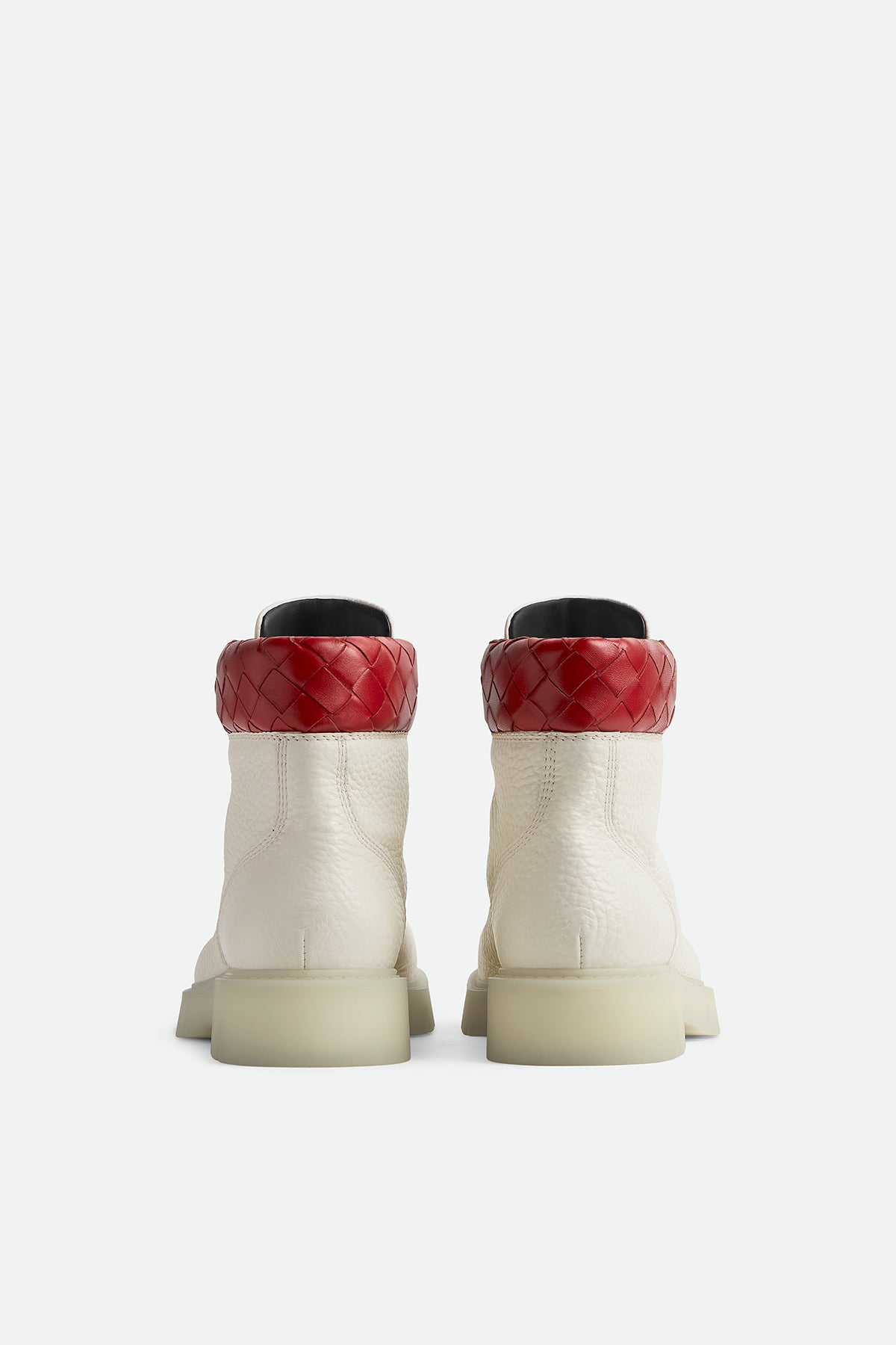 BOTTEGA VENETA | HADDOCK LACE-UP ANKLE BOOTS - MAXFIELD LA