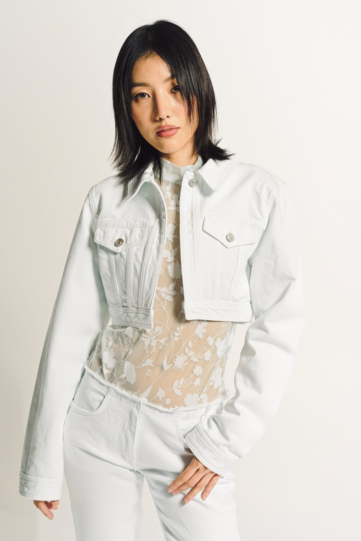Givenchy denim jacket womens online