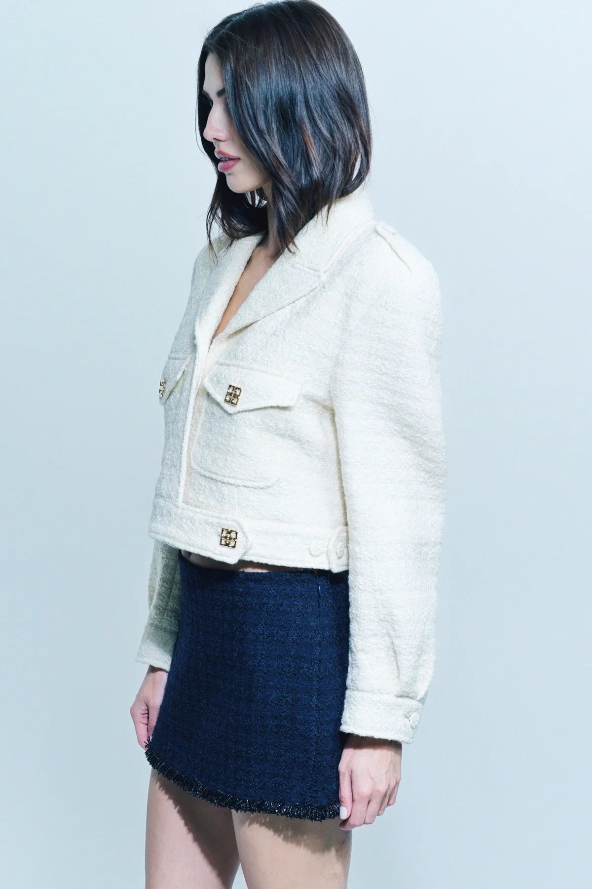 GIVENCHY | FRINGE MINI SKIRT