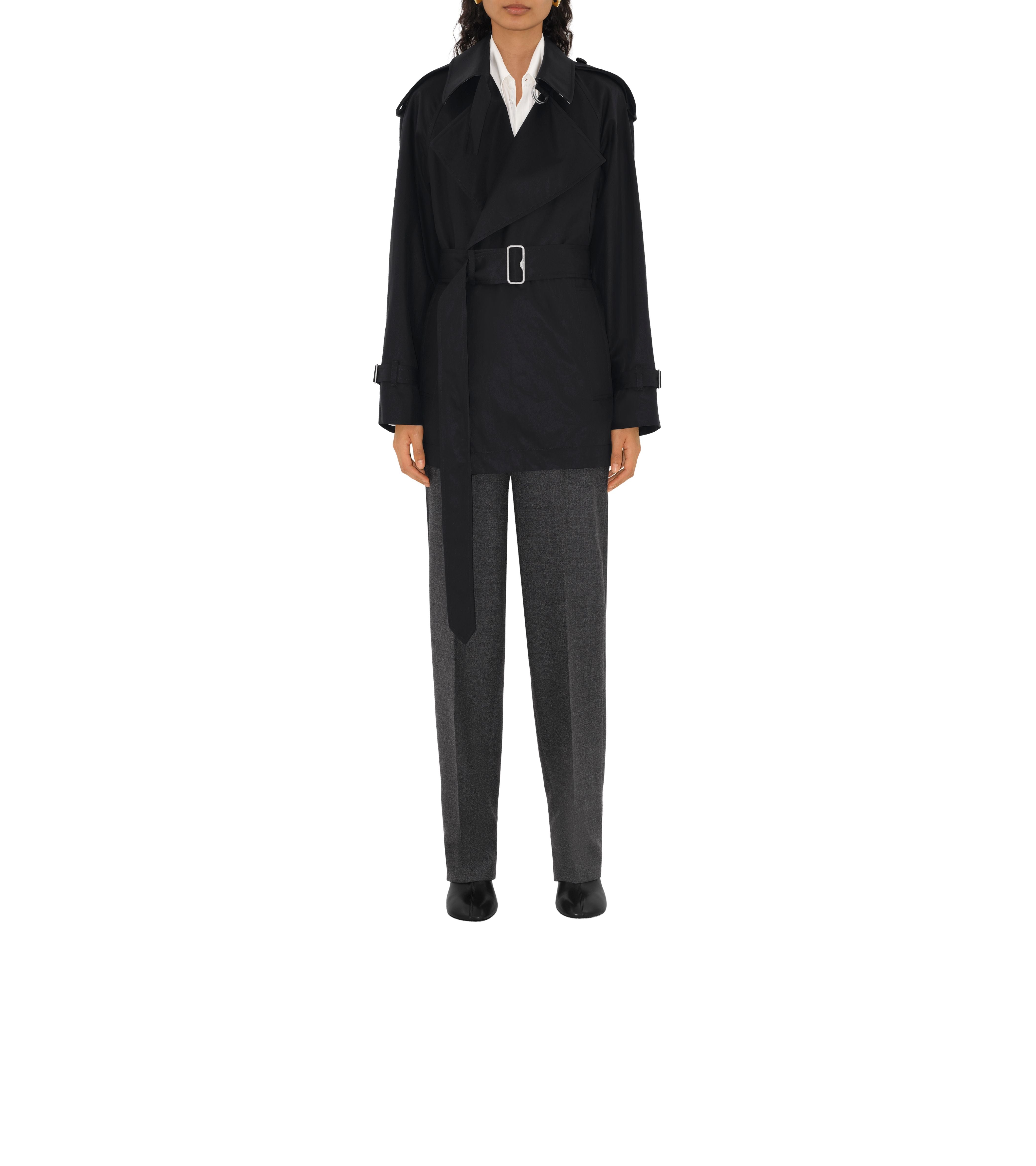 BURBERRY | GABARDINE TRENCH JACKET - MAXFIELD LA