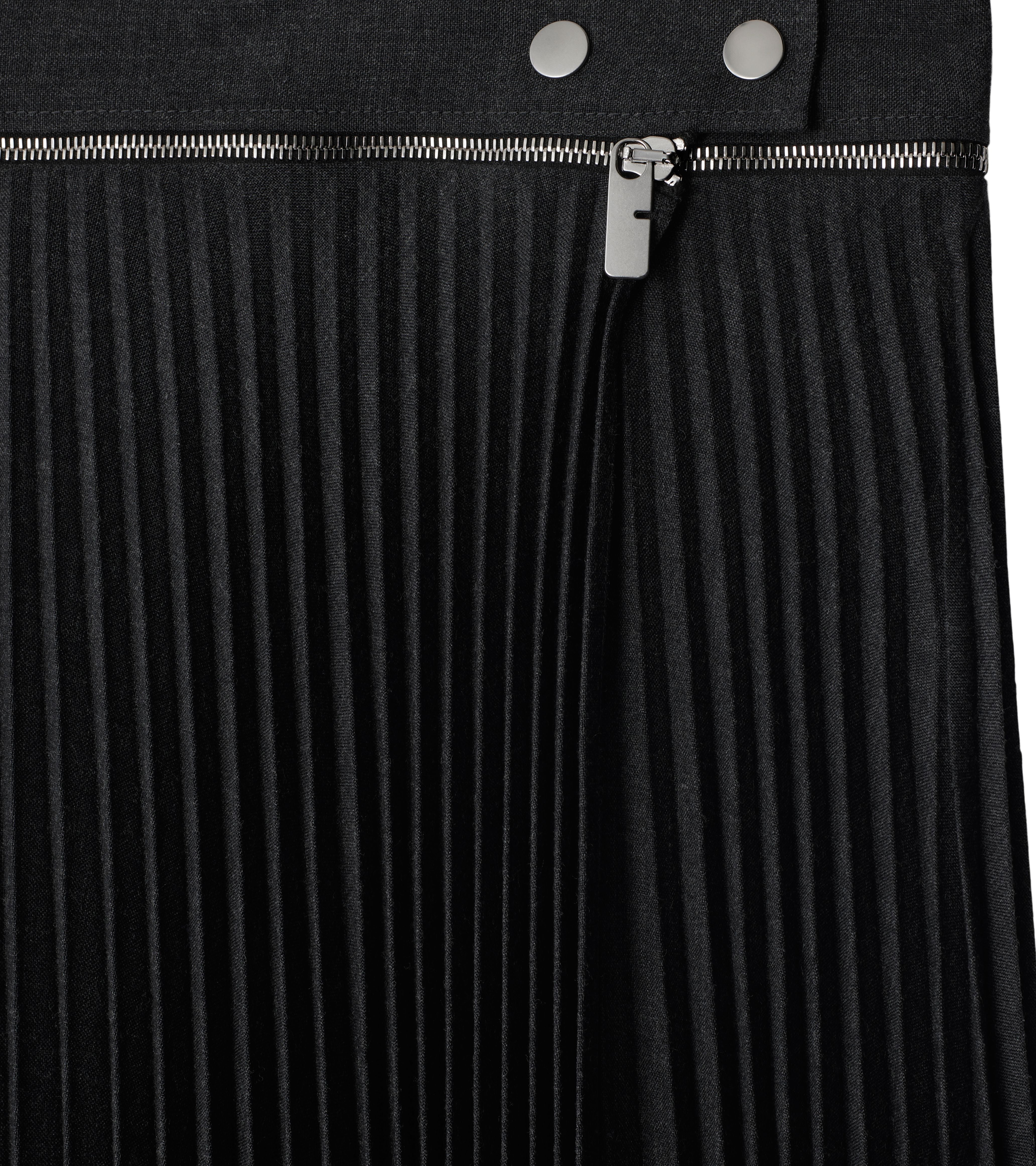 BURBERRY | PLEATED STRETCH WOOL SKIRT - MAXFIELD LA