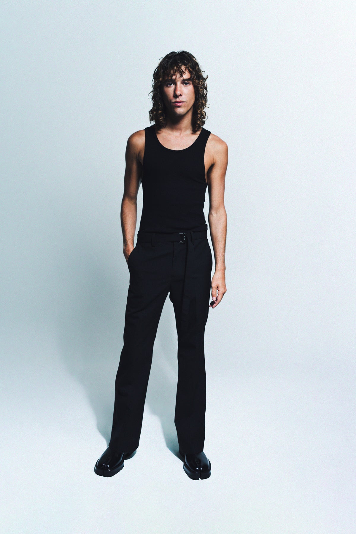 SACAI | BELTED TROUSERS - MAXFIELD LA