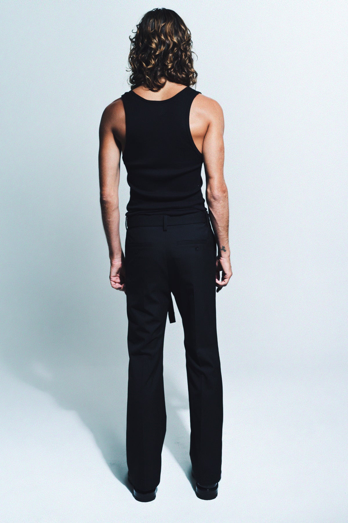SACAI | BELTED TROUSERS - MAXFIELD LA