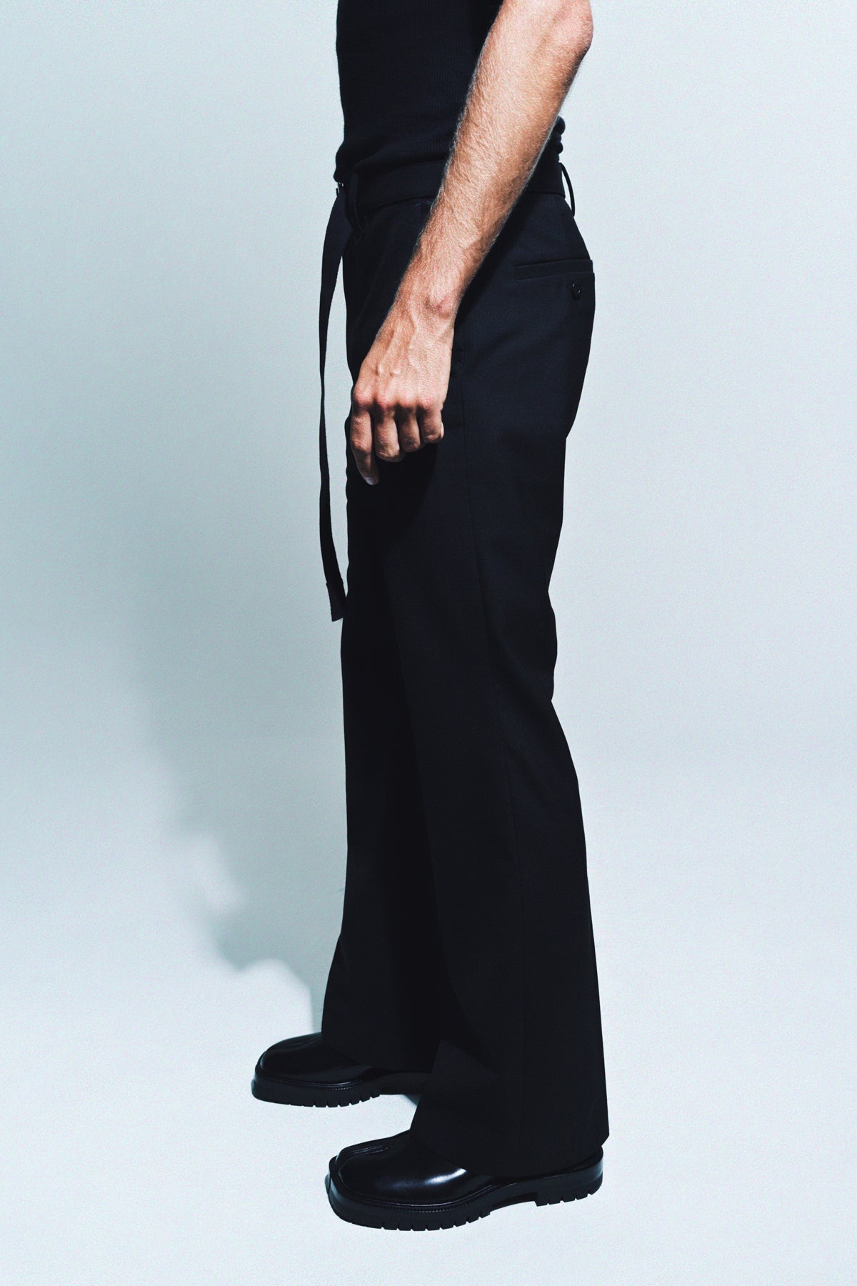SACAI | BELTED TROUSERS - MAXFIELD LA