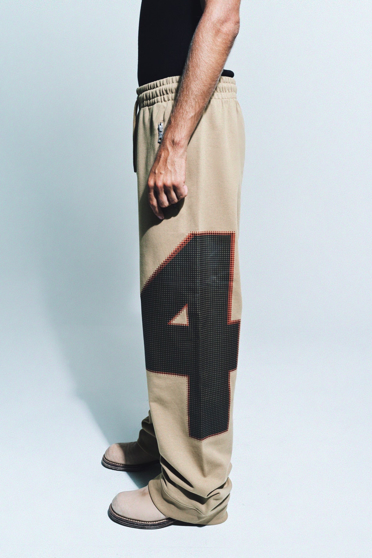 DRIES VAN NOTEN | NUMBERED LOOSE SWEATPANTS - MAXFIELD LA
