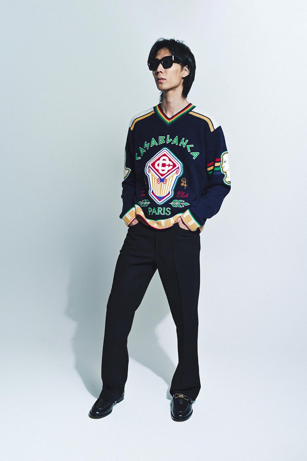 CASABLANCA | FRATERNITY JUMPER - MAXFIELD LA