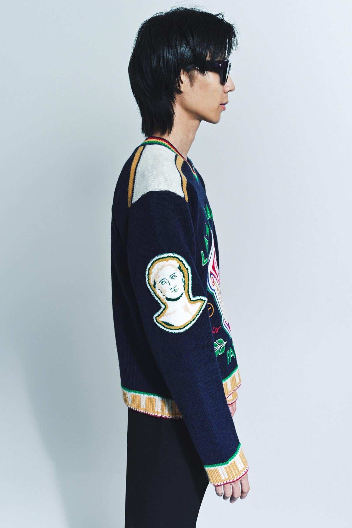 CASABLANCA | FRATERNITY JUMPER - MAXFIELD LA