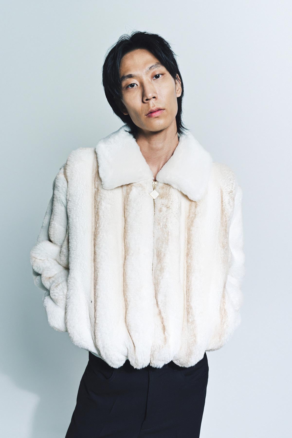 CASABLANCA | FAUX FUR JACKET - MAXFIELD LA