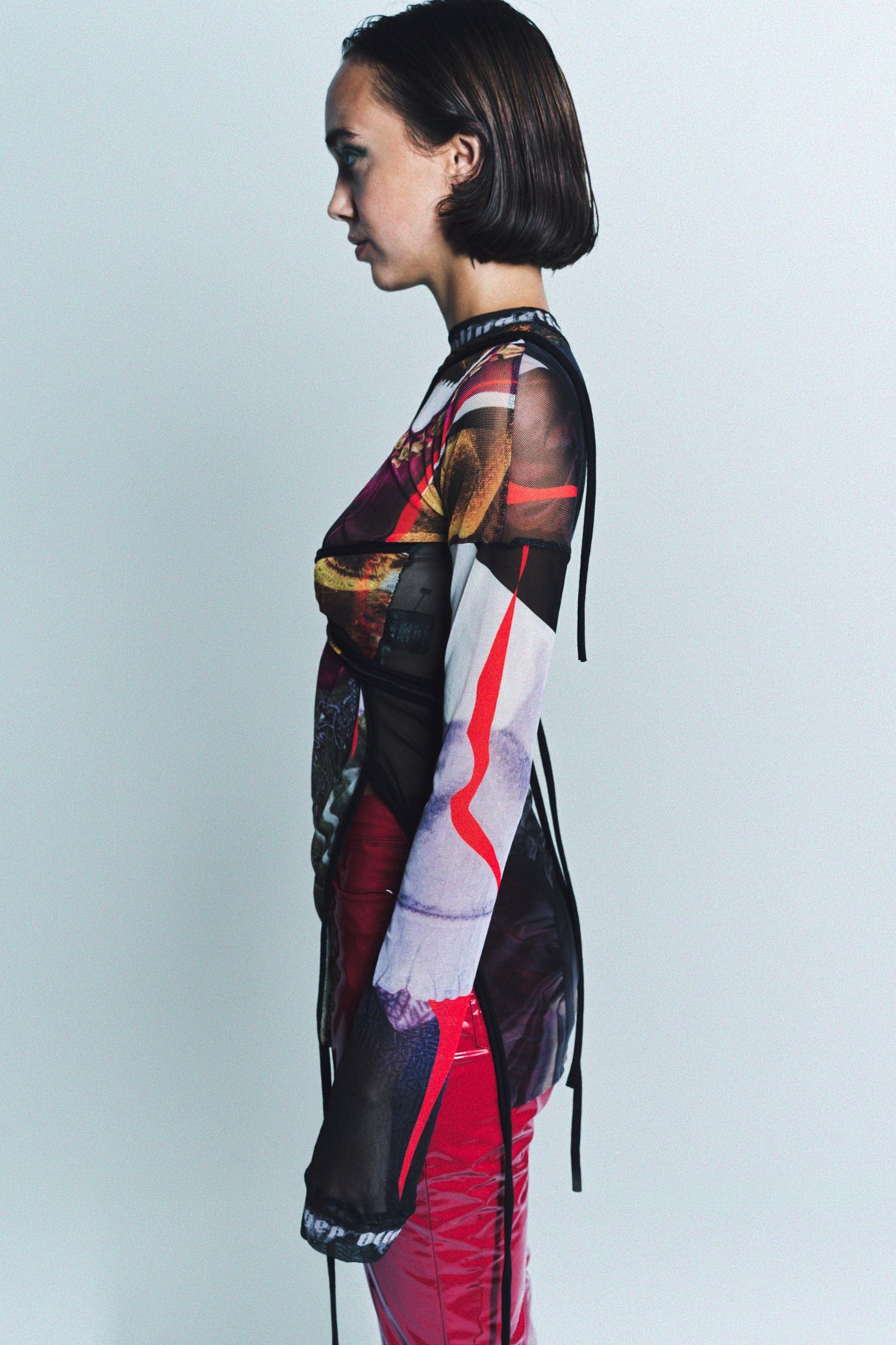 OTTOLINGER | MESH DECONSTRUCTED LONG SLEEVE - MAXFIELD LA