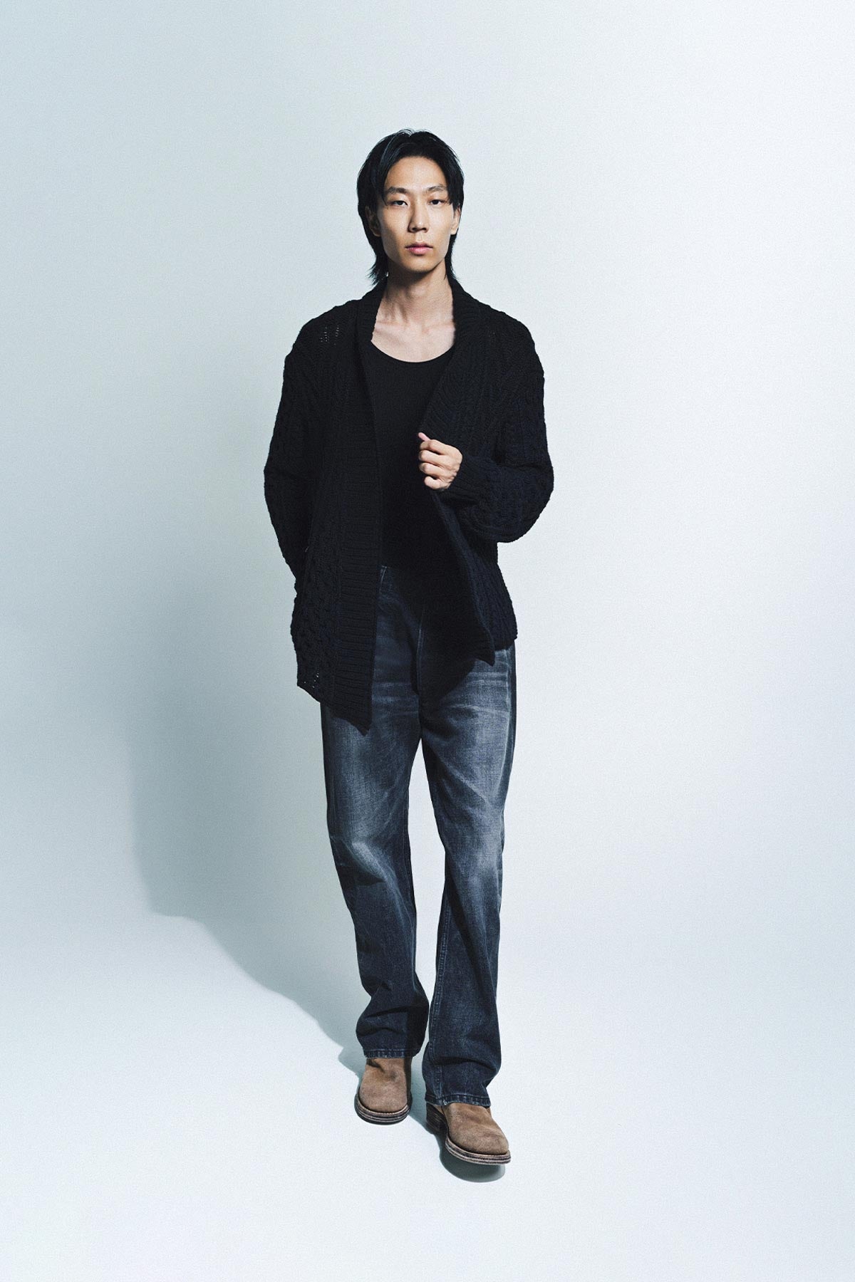 GREG LAUREN | FISHERMAN CROP GL1 JACKET - MAXFIELD LA